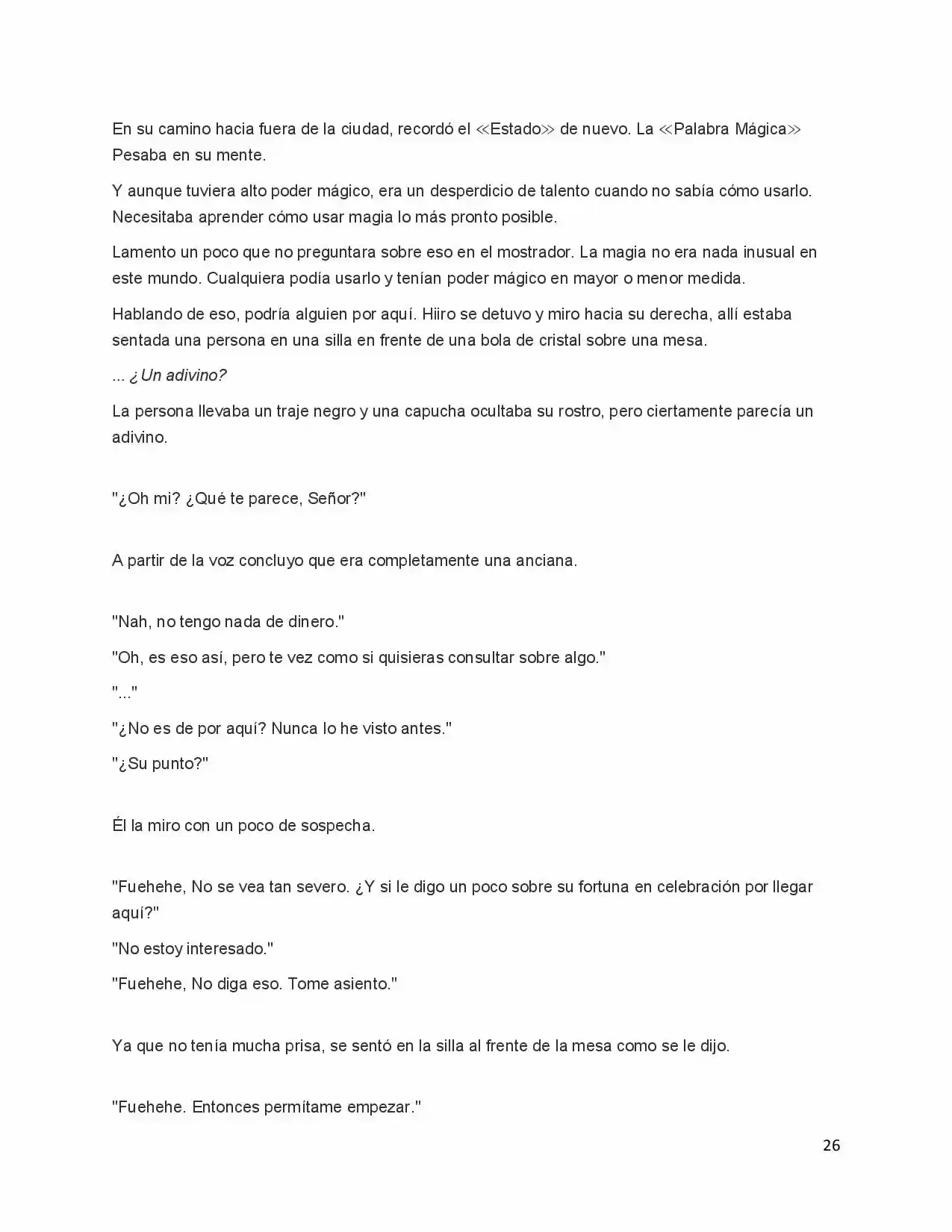 Konjiki No Word Master (novela) - Capítulo 3 - Página 5 - LectorTMOo