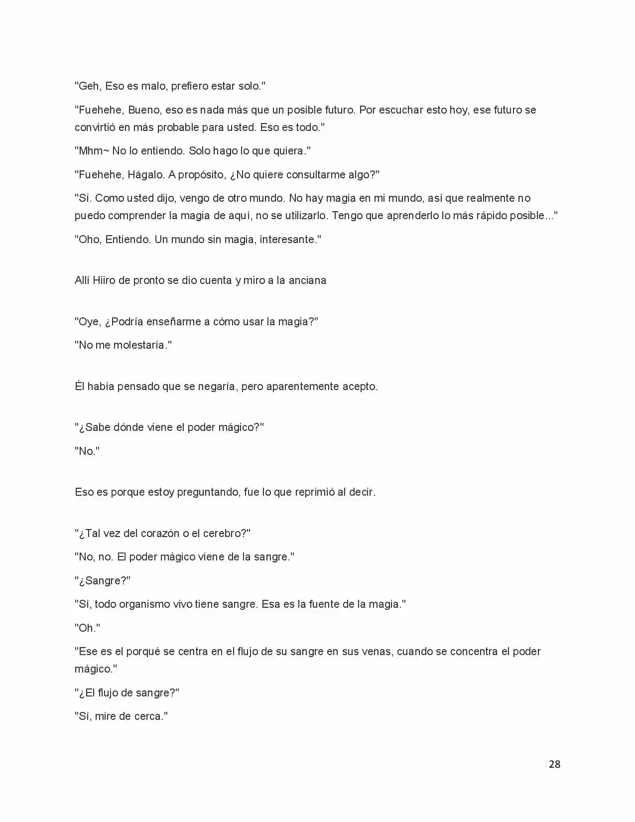 Konjiki No Word Master (novela) - Capítulo 3 - Página 7 - LectorTMOo