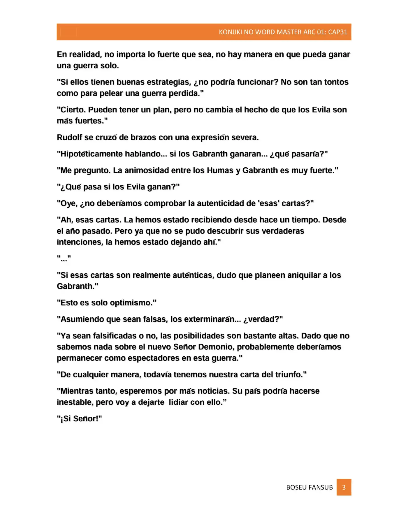 Konjiki No Word Master: Yuusha Yonin Ni Makikomareta Unique Cheat (novela) capítulo 31 página 3