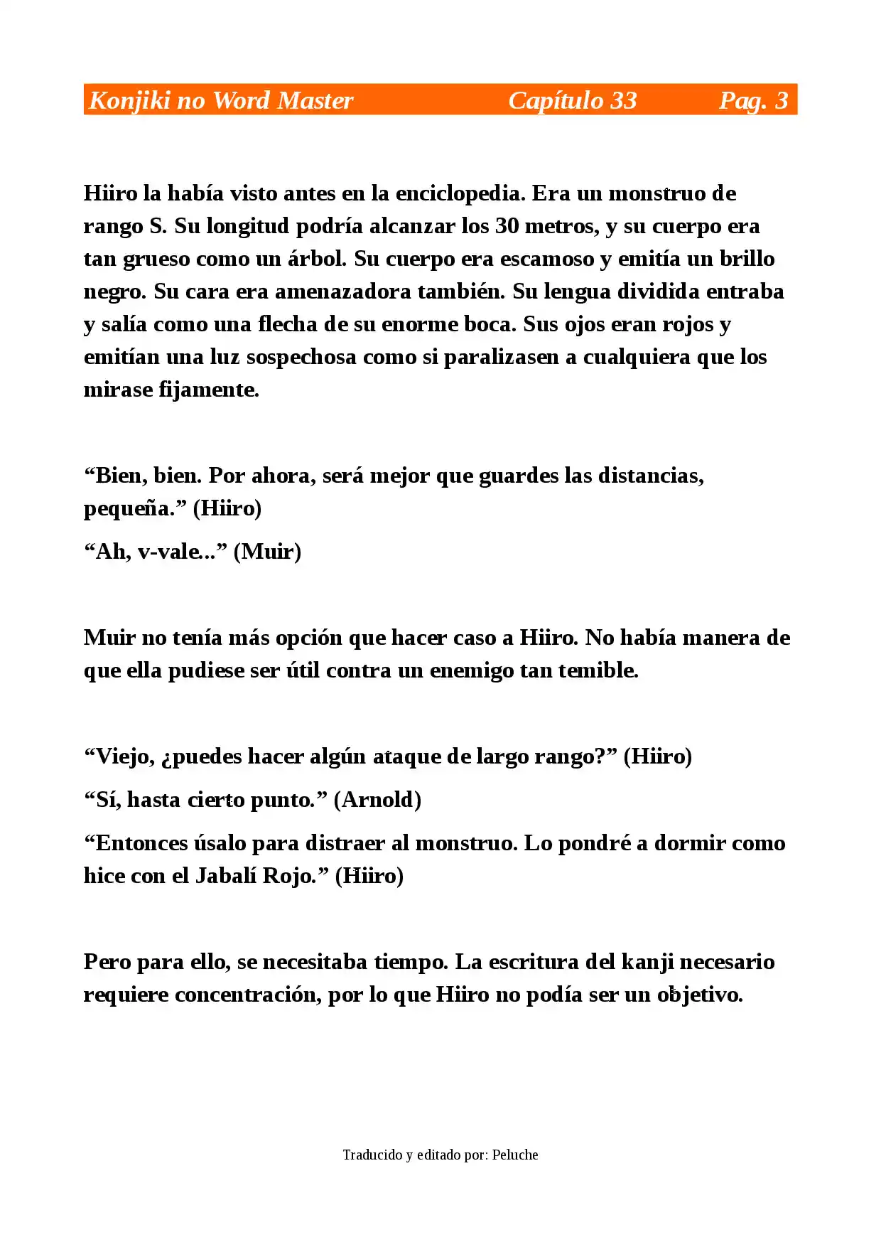 Konjiki No Word Master: Yuusha Yonin Ni Makikomareta Unique Cheat (novela) - Capítulo 33 - Página 3 - LectorTMOo