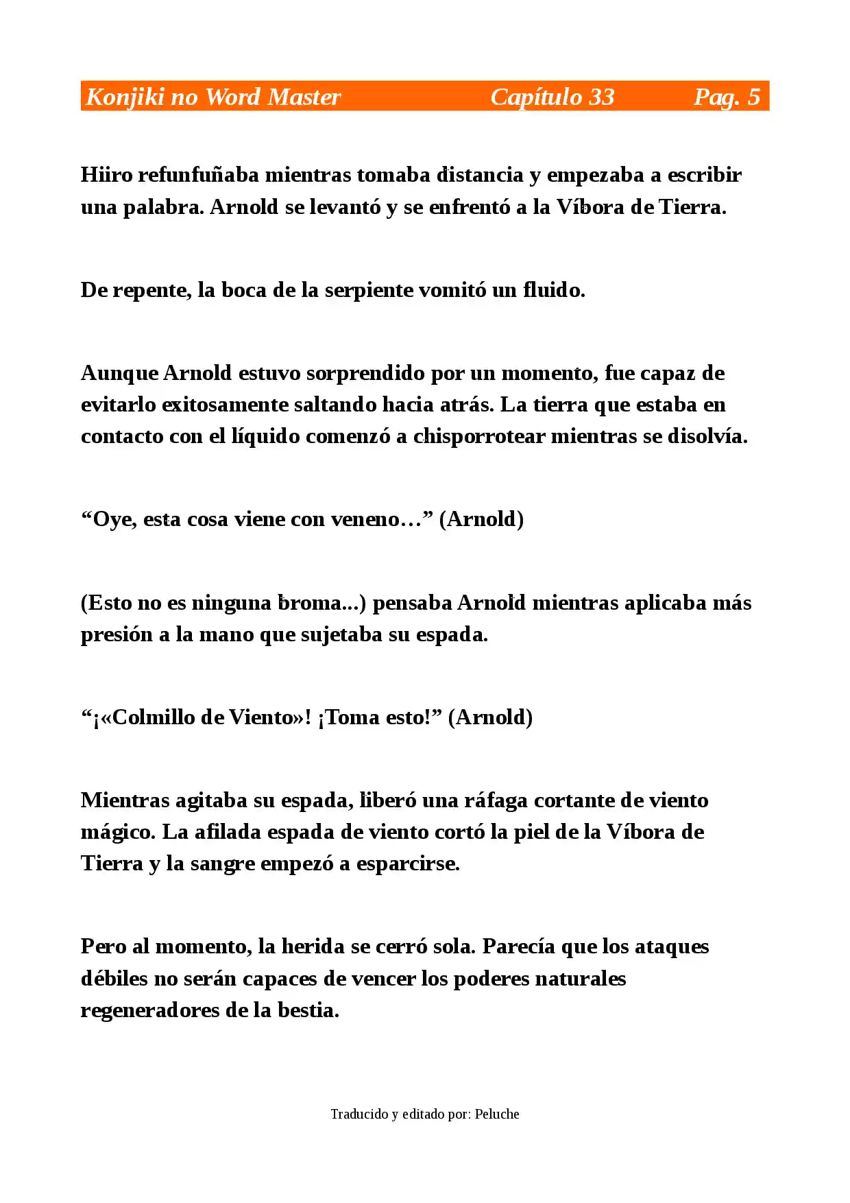 Konjiki No Word Master: Yuusha Yonin Ni Makikomareta Unique Cheat (novela) - Capítulo 33 - Página 5 - LectorTMOo