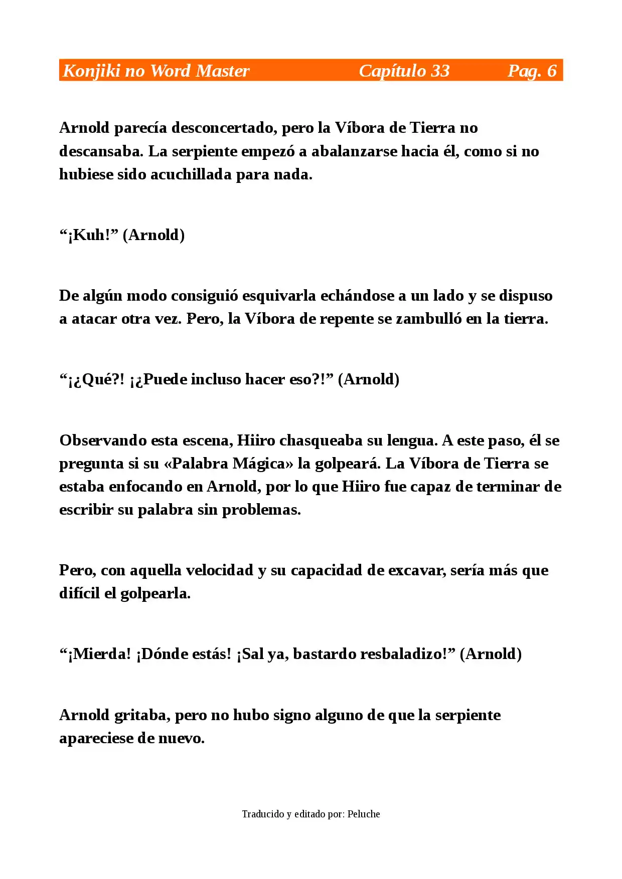 Konjiki No Word Master: Yuusha Yonin Ni Makikomareta Unique Cheat (novela) - Capítulo 33 - Página 6 - LectorTMOo