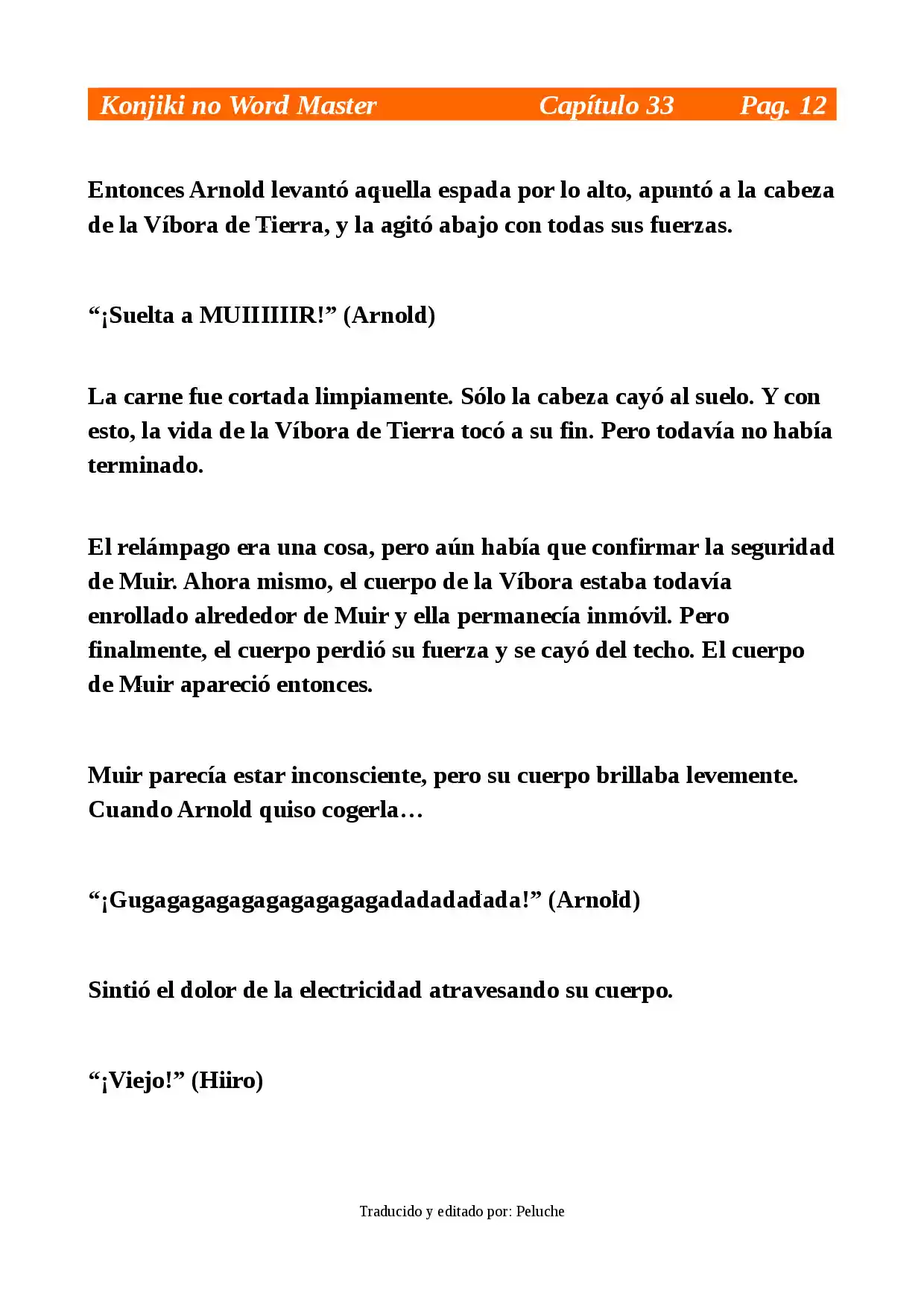 Konjiki No Word Master: Yuusha Yonin Ni Makikomareta Unique Cheat (novela) - Capítulo 33 - Página 12 - LectorTMOo
