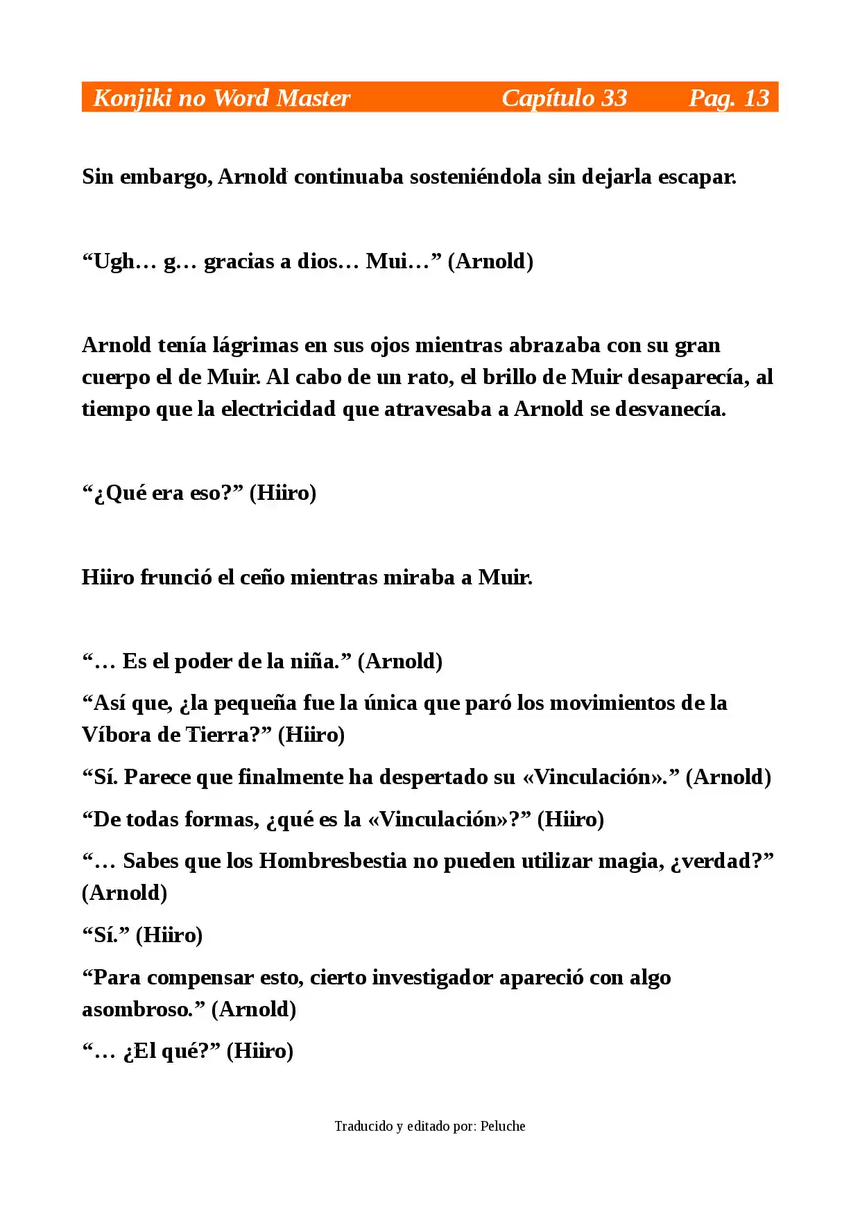 Konjiki No Word Master: Yuusha Yonin Ni Makikomareta Unique Cheat (novela) - Capítulo 33 - Página 13 - LectorTMOo