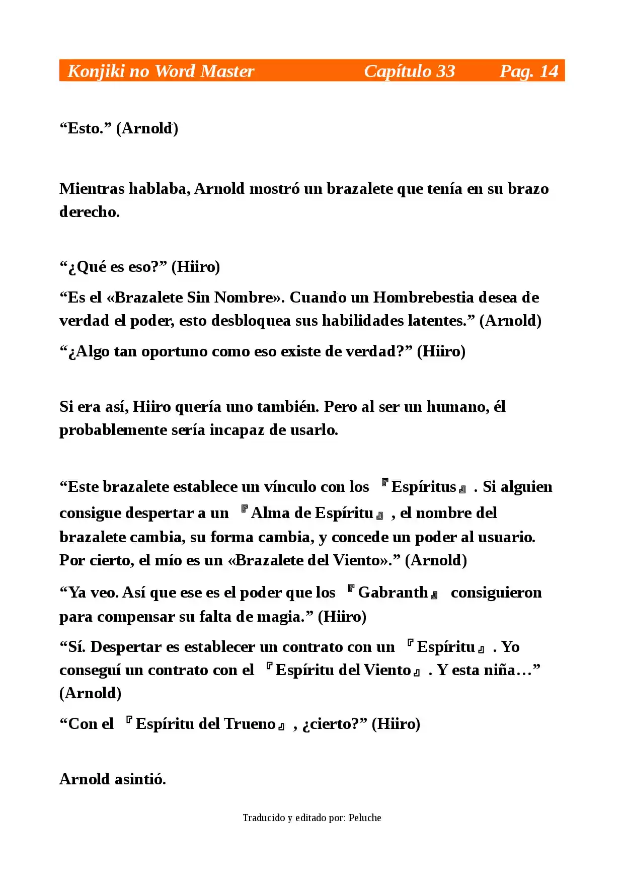 Konjiki No Word Master: Yuusha Yonin Ni Makikomareta Unique Cheat (novela) - Capítulo 33 - Página 14 - LectorTMOo