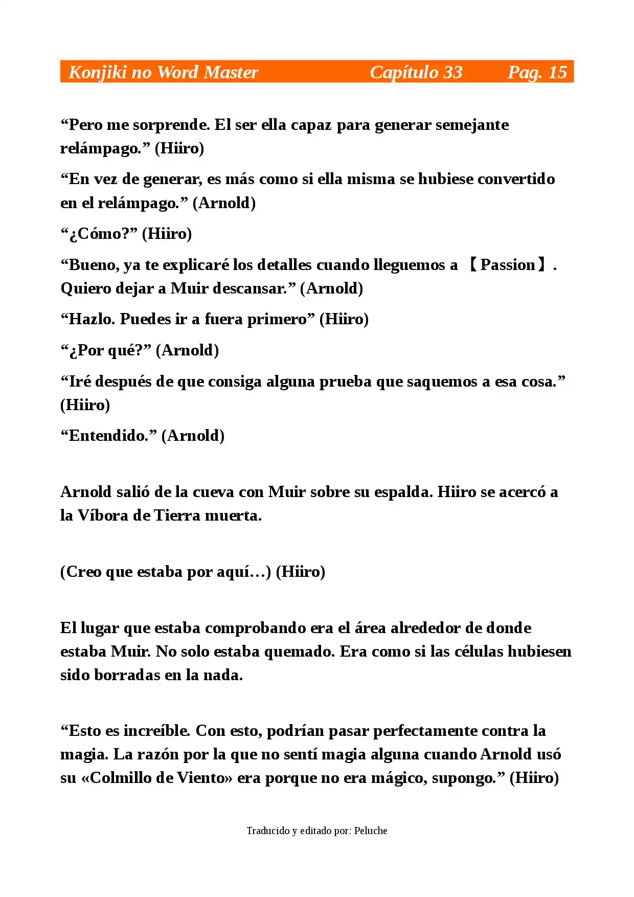 Konjiki No Word Master: Yuusha Yonin Ni Makikomareta Unique Cheat (novela) - Capítulo 33 - Página 15 - LectorTMOo