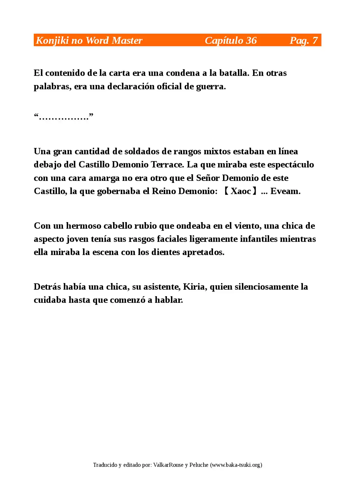 Konjiki No Word Master: Yuusha Yonin Ni Makikomareta Unique Cheat (novela) - Capítulo 36 - Página 7 - LectorTMOo