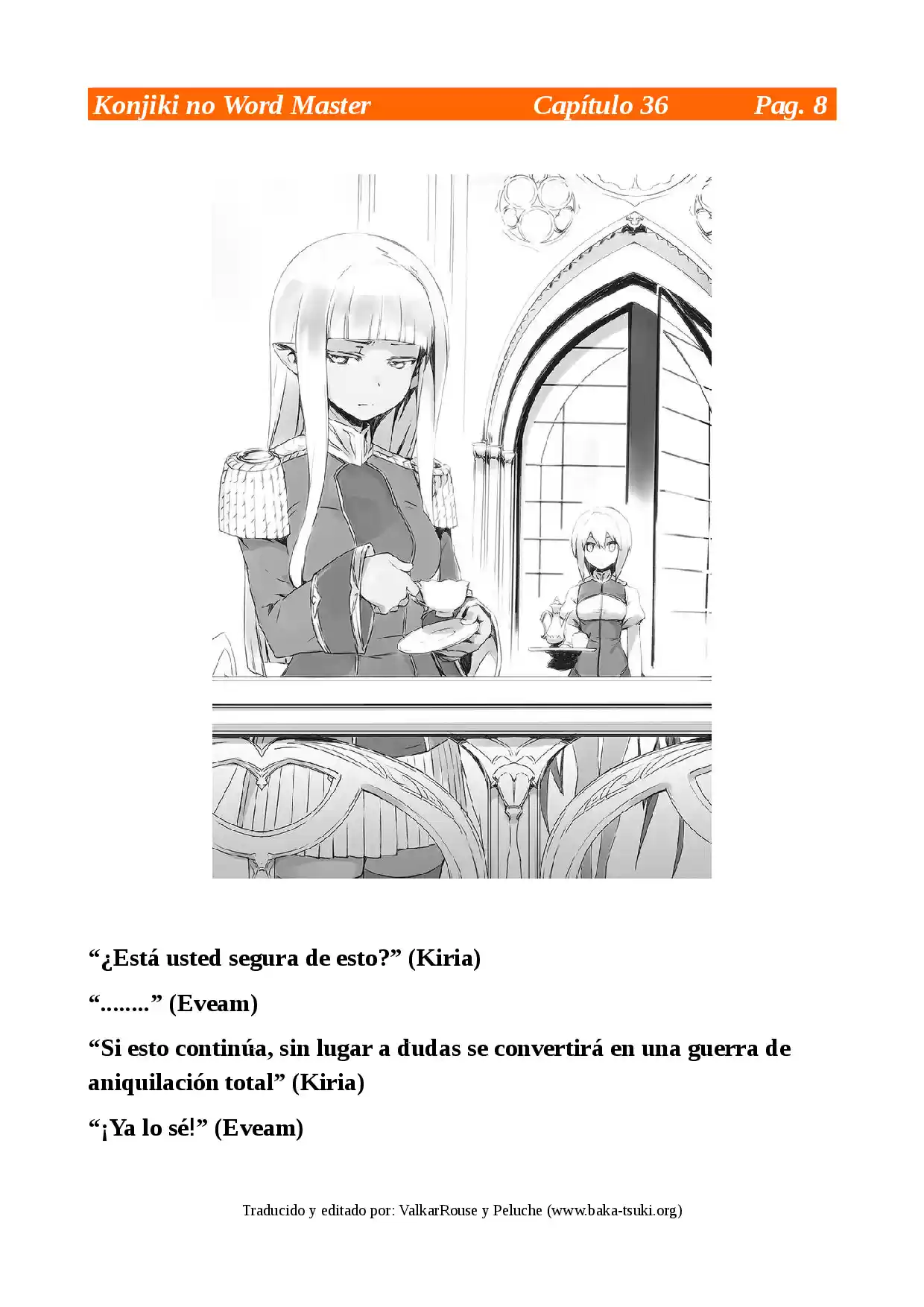 Konjiki No Word Master: Yuusha Yonin Ni Makikomareta Unique Cheat (novela) - Capítulo 36 - Página 8 - LectorTMOo