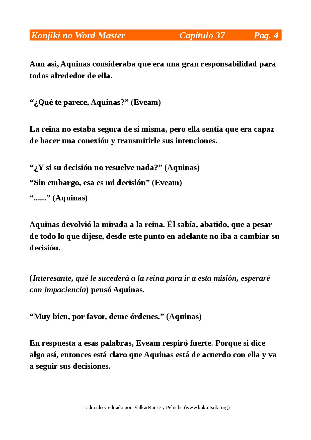 Konjiki No Word Master: Yuusha Yonin Ni Makikomareta Unique Cheat (novela) - Capítulo 37 - Página 4 - LectorTMOo