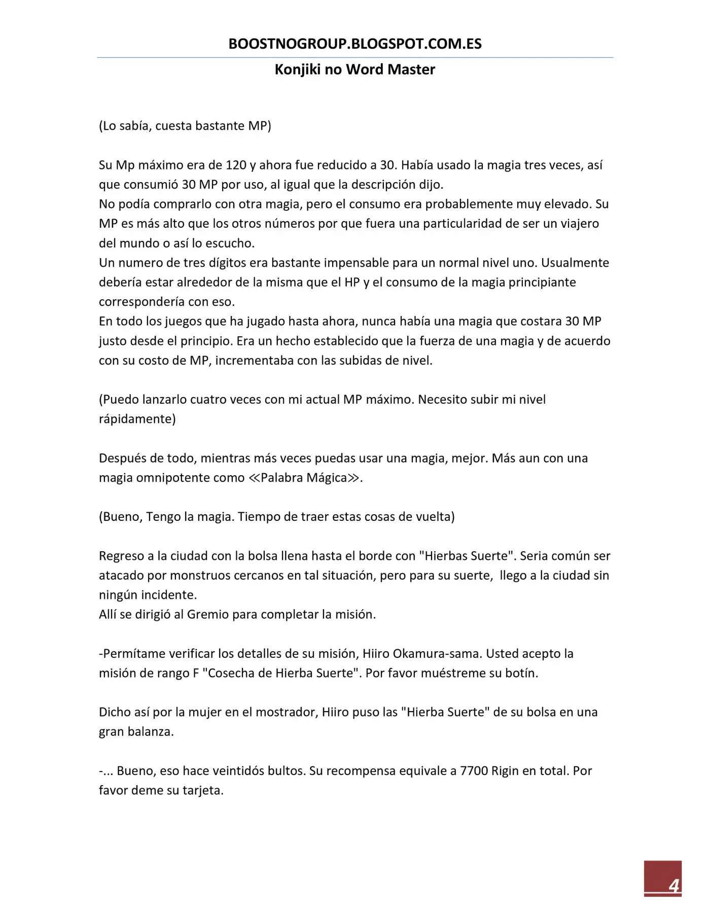 Konjiki No Word Master: Yuusha Yonin Ni Makikomareta Unique Cheat (novela) - Capítulo 4 - Página 5 - LectorTMOo