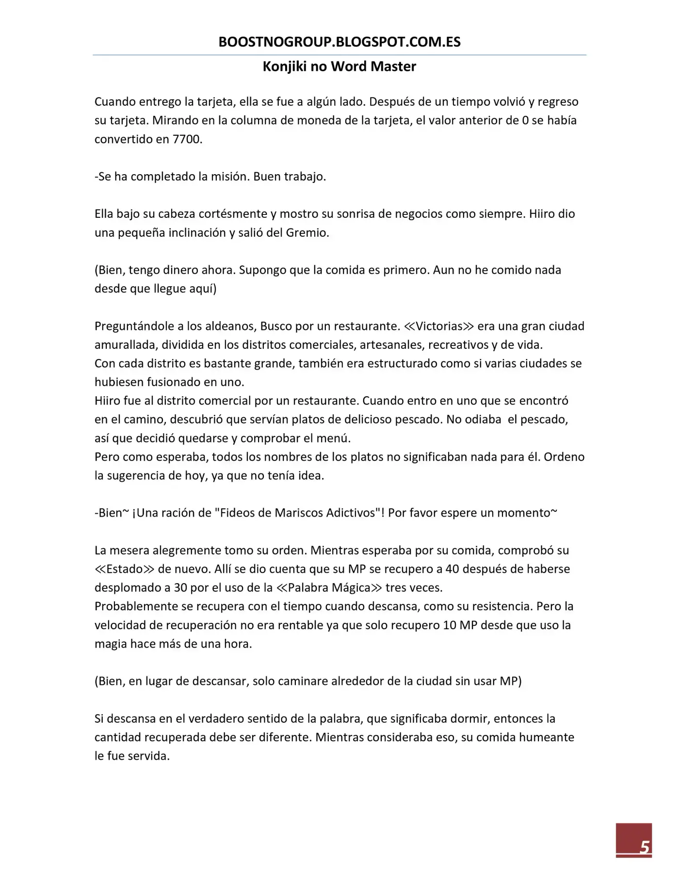 Konjiki No Word Master: Yuusha Yonin Ni Makikomareta Unique Cheat (novela) - Capítulo 4 - Página 6 - LectorTMOo