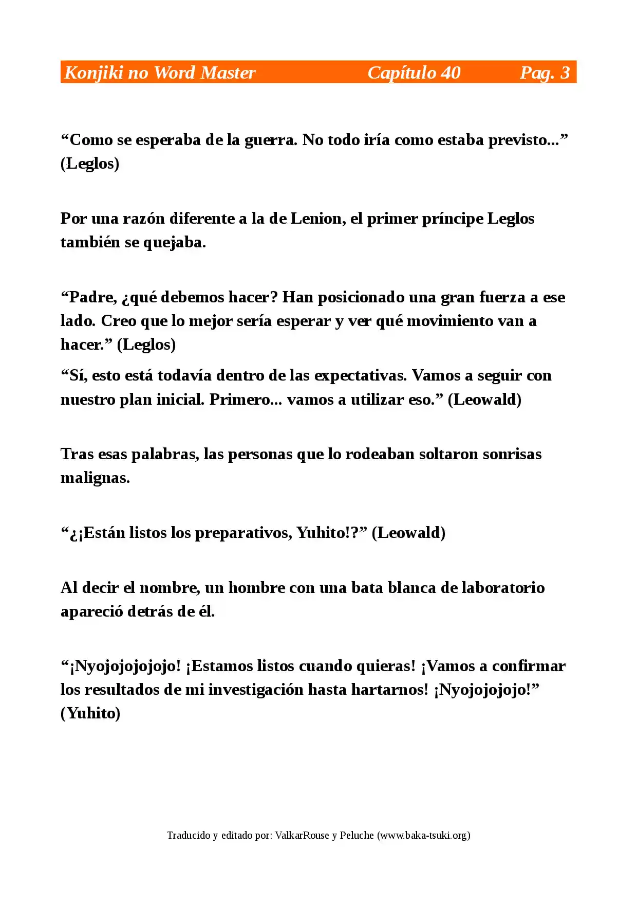 Konjiki No Word Master: Yuusha Yonin Ni Makikomareta Unique Cheat (novela) - Capítulo 40 - Página 3 - LectorTMOo