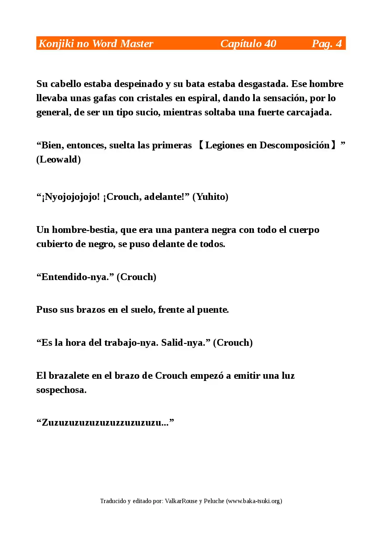 Konjiki No Word Master: Yuusha Yonin Ni Makikomareta Unique Cheat (novela) - Capítulo 40 - Página 4 - LectorTMOo