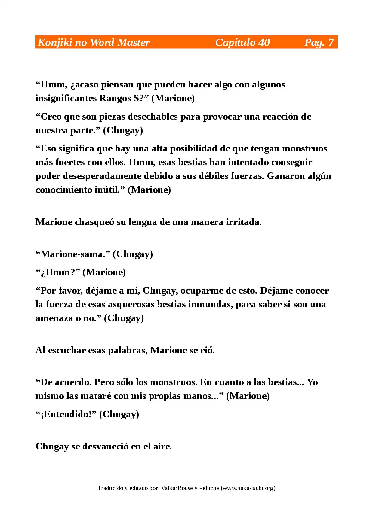 Konjiki No Word Master: Yuusha Yonin Ni Makikomareta Unique Cheat (novela) - Capítulo 40 - Página 7 - LectorTMOo