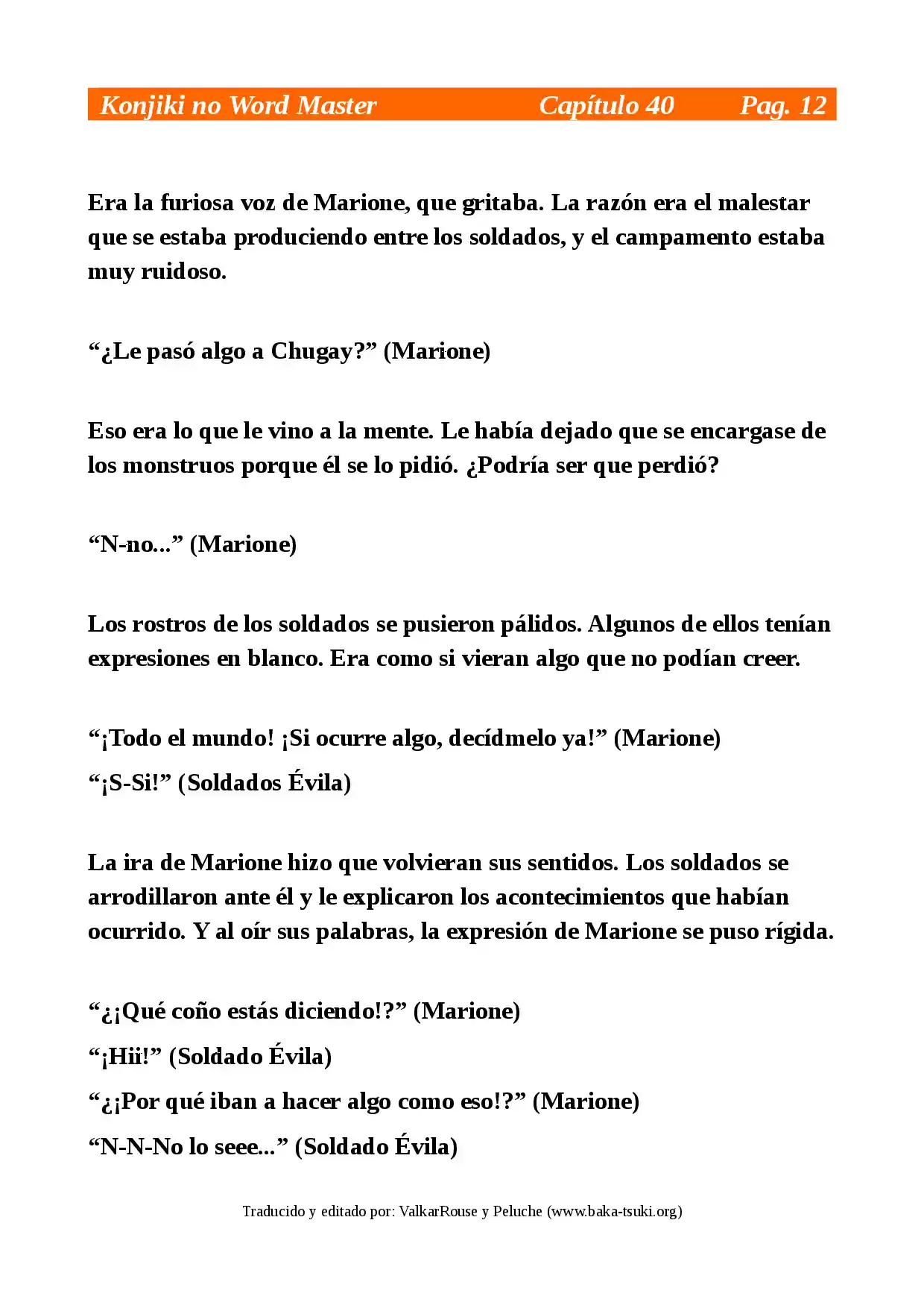 Konjiki No Word Master: Yuusha Yonin Ni Makikomareta Unique Cheat (novela) - Capítulo 40 - Página 12 - LectorTMOo
