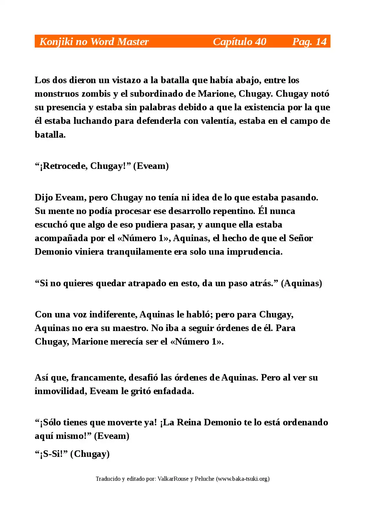 Konjiki No Word Master: Yuusha Yonin Ni Makikomareta Unique Cheat (novela) - Capítulo 40 - Página 14 - LectorTMOo