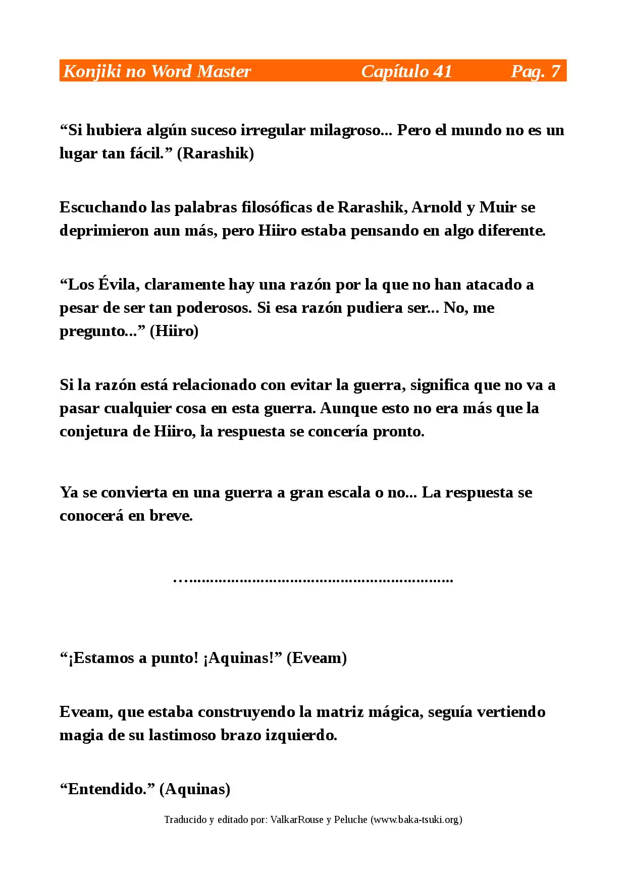 Konjiki No Word Master: Yuusha Yonin Ni Makikomareta Unique Cheat (novela) - Capítulo 41 - Página 7 - LectorTMOo