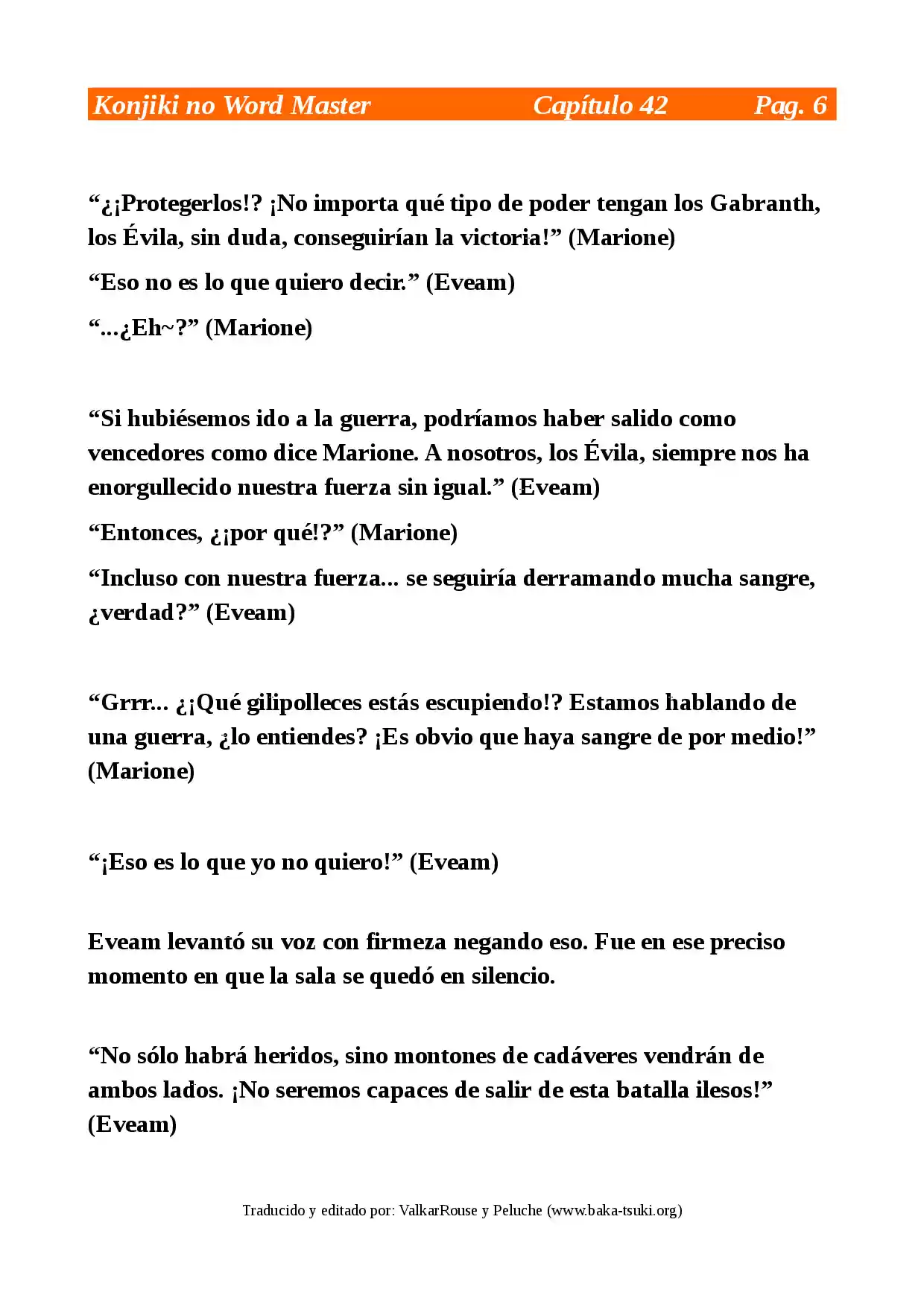 Konjiki No Word Master: Yuusha Yonin Ni Makikomareta Unique Cheat (novela) - Capítulo 42 - Página 6 - LectorTMOo