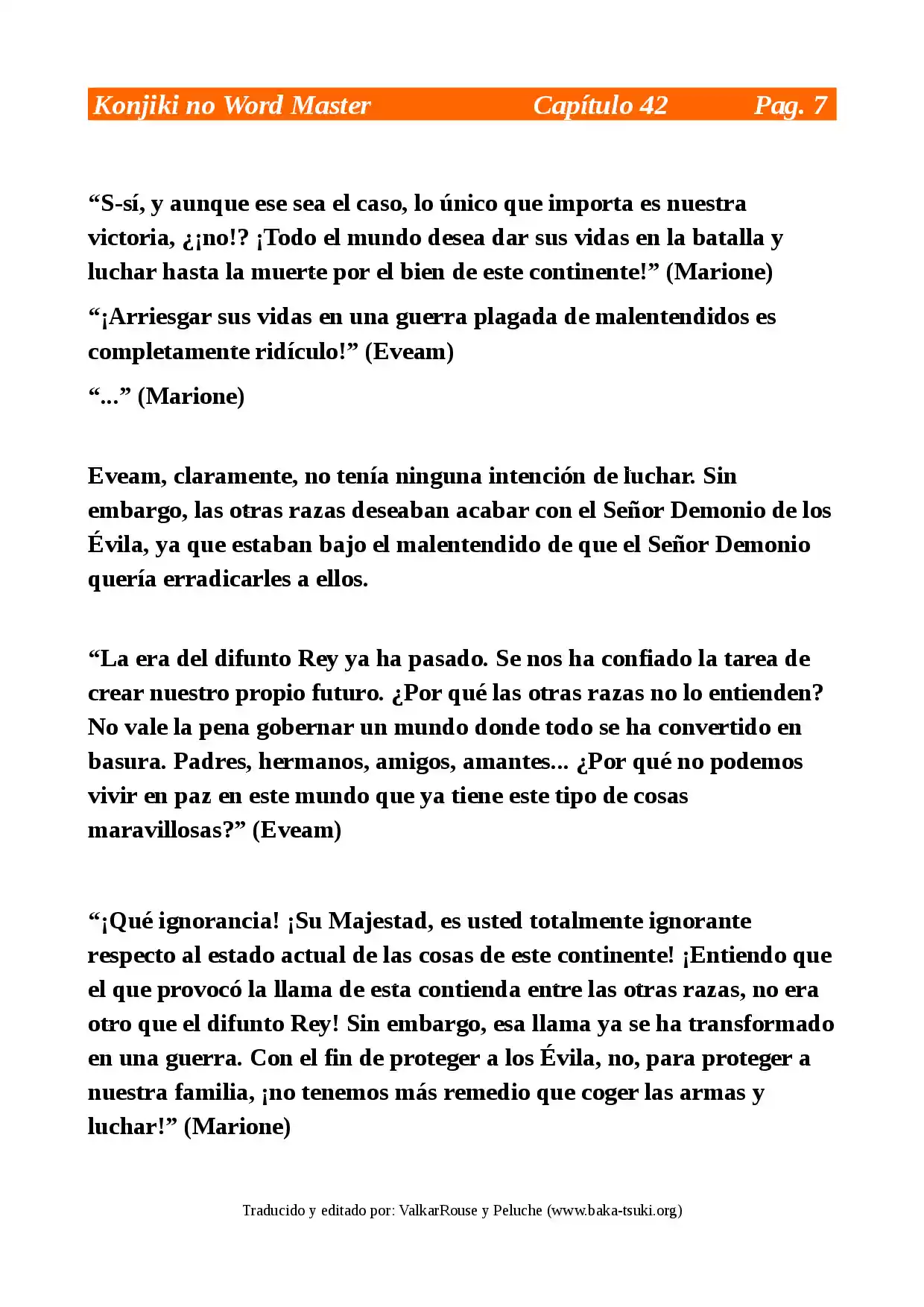 Konjiki No Word Master: Yuusha Yonin Ni Makikomareta Unique Cheat (novela) - Capítulo 42 - Página 7 - LectorTMOo
