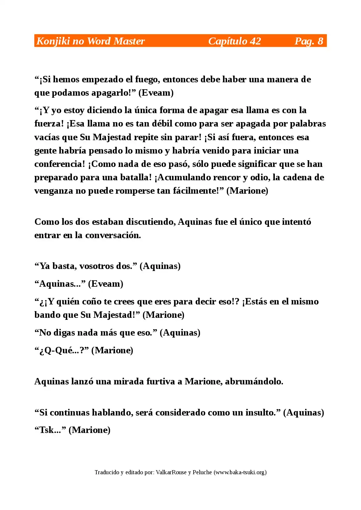 Konjiki No Word Master: Yuusha Yonin Ni Makikomareta Unique Cheat (novela) - Capítulo 42 - Página 8 - LectorTMOo