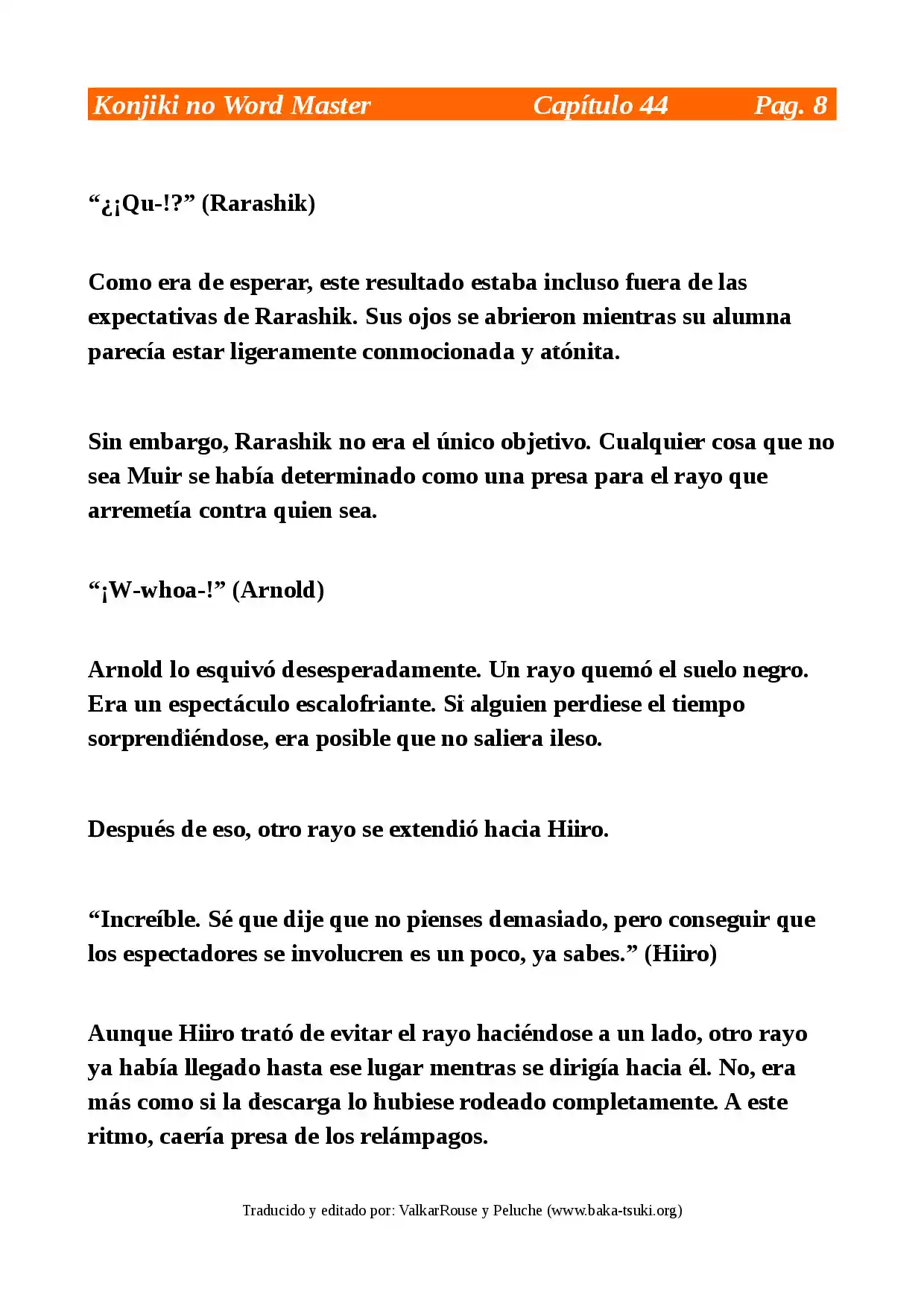 Konjiki No Word Master: Yuusha Yonin Ni Makikomareta Unique Cheat (novela) - Capítulo 44 - Página 8 - LectorTMOo