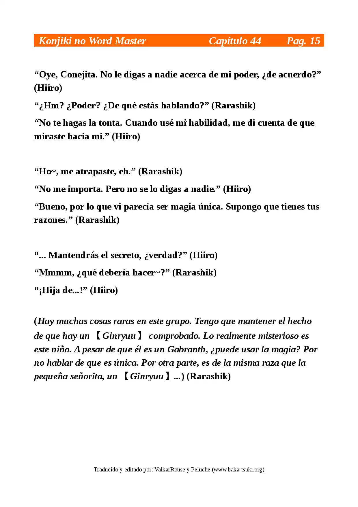 Konjiki No Word Master: Yuusha Yonin Ni Makikomareta Unique Cheat (novela) - Capítulo 44 - Página 15 - LectorTMOo