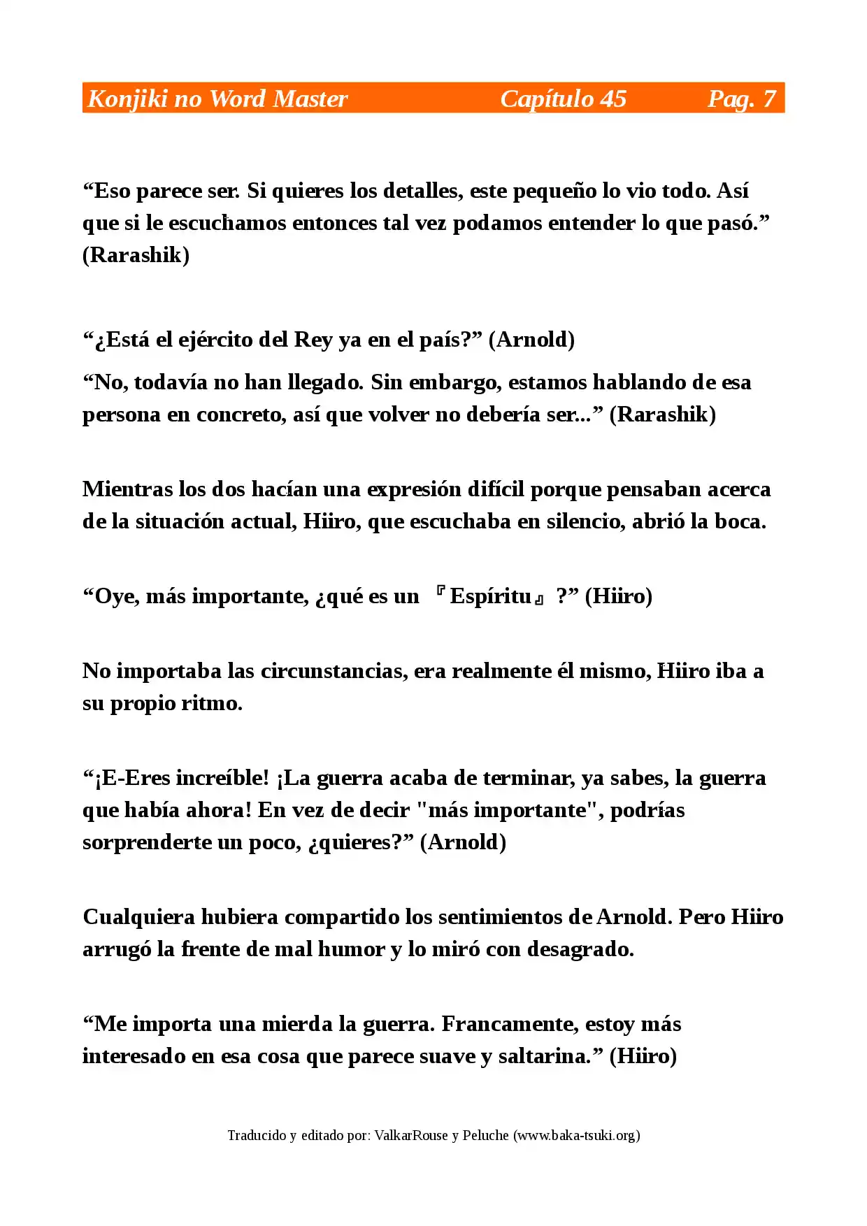 Konjiki No Word Master: Yuusha Yonin Ni Makikomareta Unique Cheat (novela) - Capítulo 45 - Página 7 - LectorTMOo