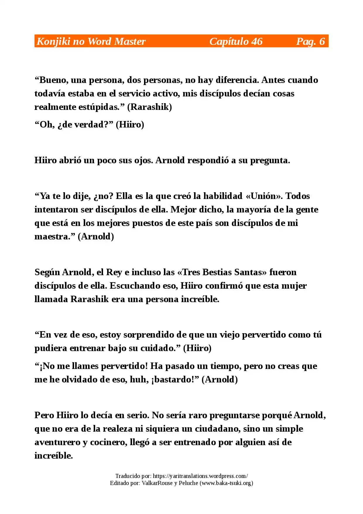 Konjiki No Word Master: Yuusha Yonin Ni Makikomareta Unique Cheat (novela) - Capítulo 46 - Página 6 - LectorTMOo
