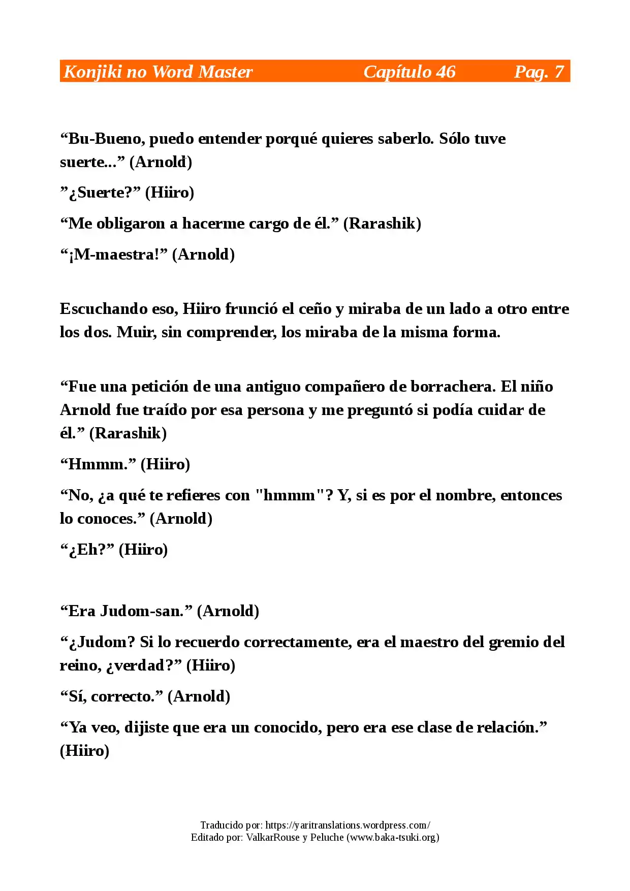 Konjiki No Word Master: Yuusha Yonin Ni Makikomareta Unique Cheat (novela) - Capítulo 46 - Página 7 - LectorTMOo