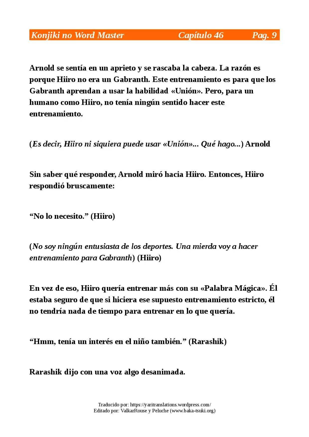 Konjiki No Word Master: Yuusha Yonin Ni Makikomareta Unique Cheat (novela) - Capítulo 46 - Página 9 - LectorTMOo