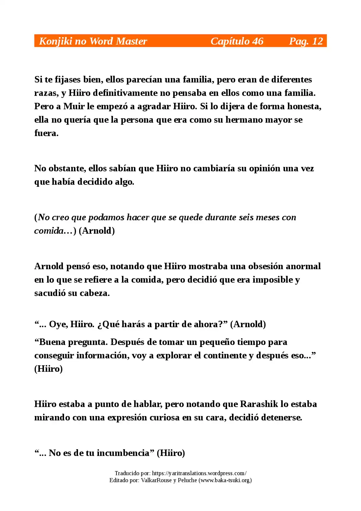 Konjiki No Word Master: Yuusha Yonin Ni Makikomareta Unique Cheat (novela) - Capítulo 46 - Página 12 - LectorTMOo