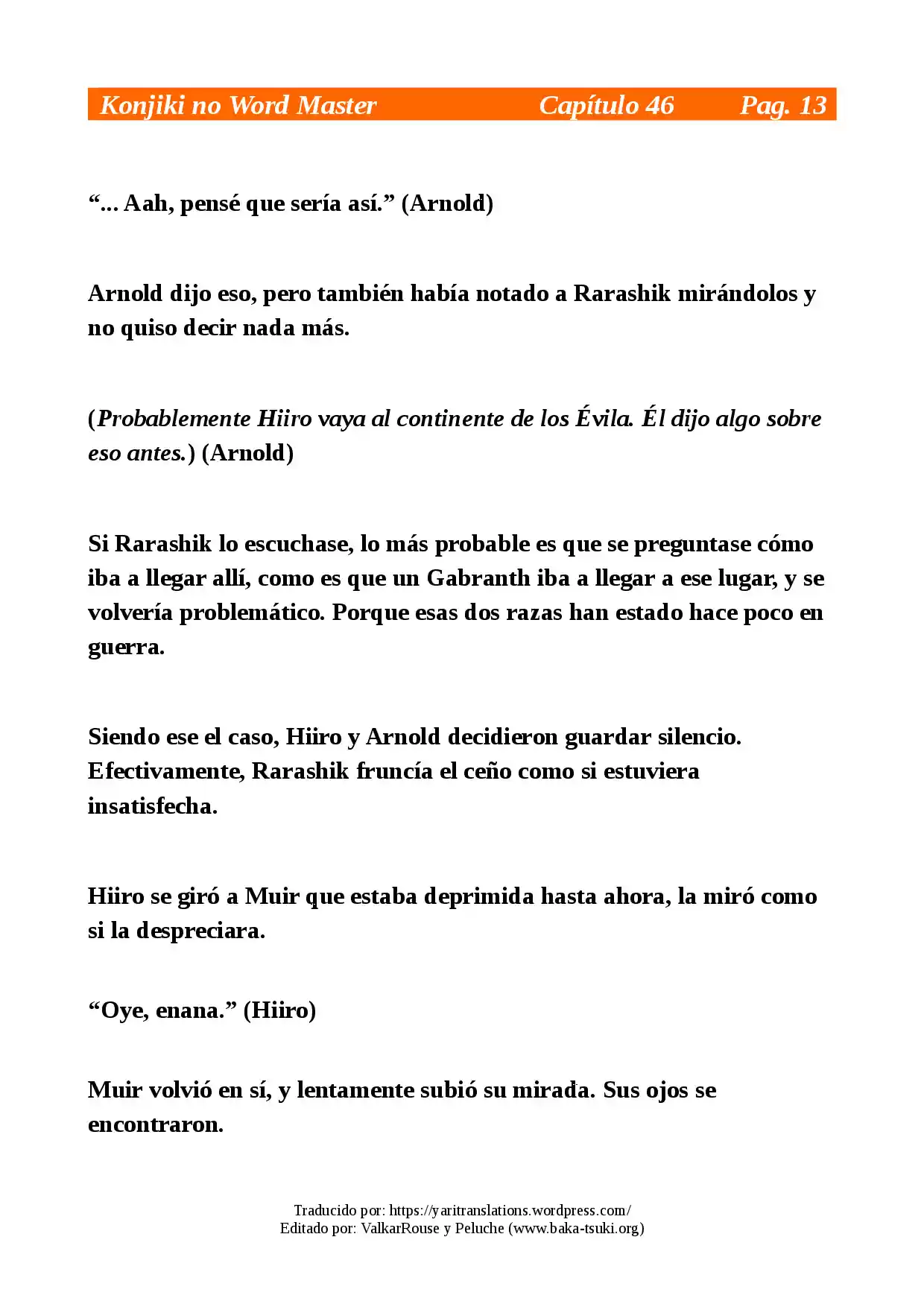 Konjiki No Word Master: Yuusha Yonin Ni Makikomareta Unique Cheat (novela) - Capítulo 46 - Página 13 - LectorTMOo