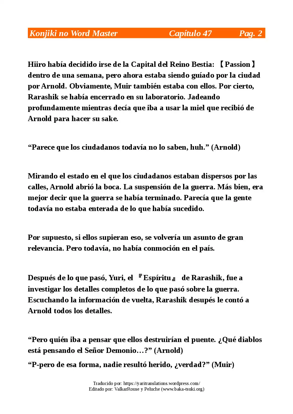 Konjiki No Word Master: Yuusha Yonin Ni Makikomareta Unique Cheat (novela) - Capítulo 47 - Página 2 - LectorTMOo