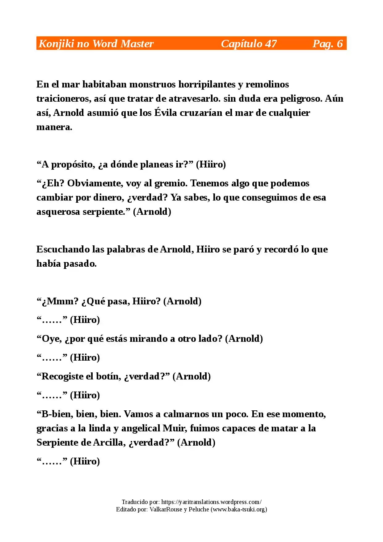 Konjiki No Word Master: Yuusha Yonin Ni Makikomareta Unique Cheat (novela) - Capítulo 47 - Página 6 - LectorTMOo
