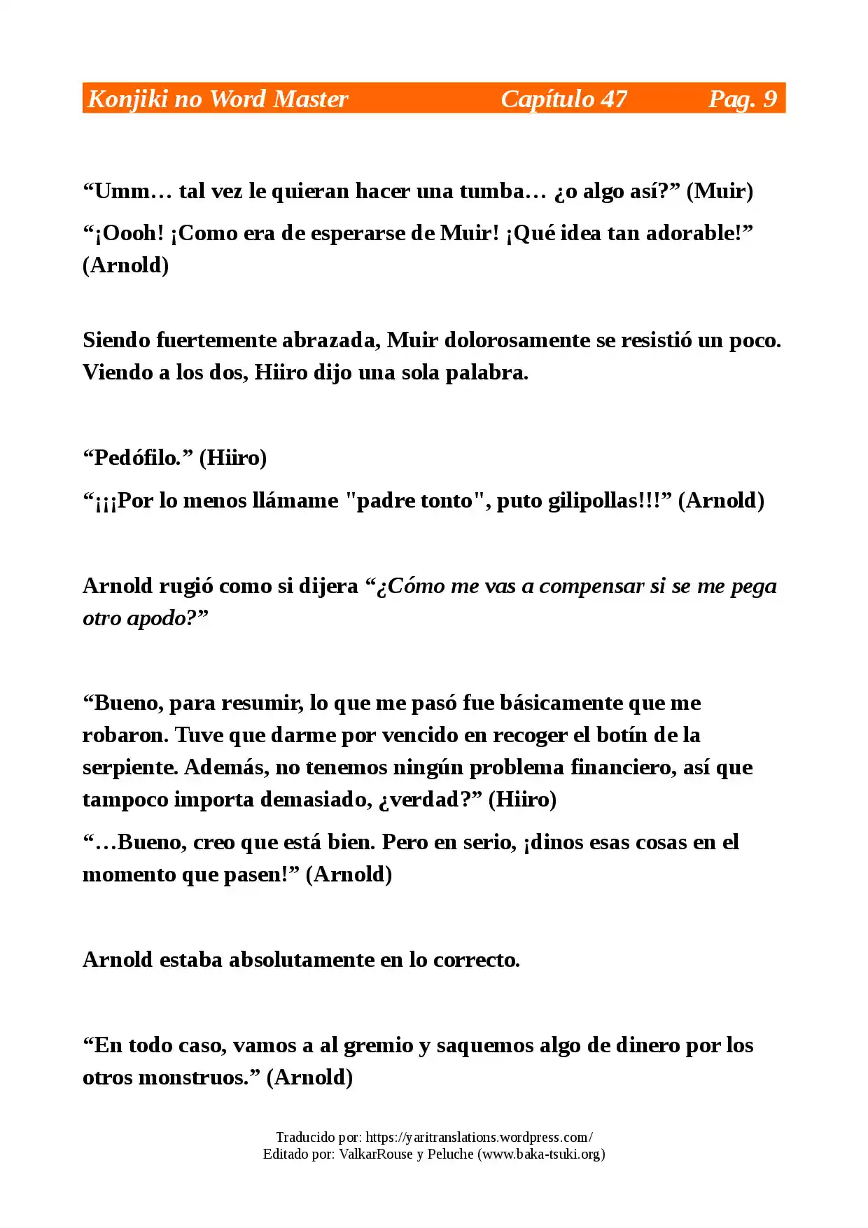 Konjiki No Word Master: Yuusha Yonin Ni Makikomareta Unique Cheat (novela) - Capítulo 47 - Página 9 - LectorTMOo