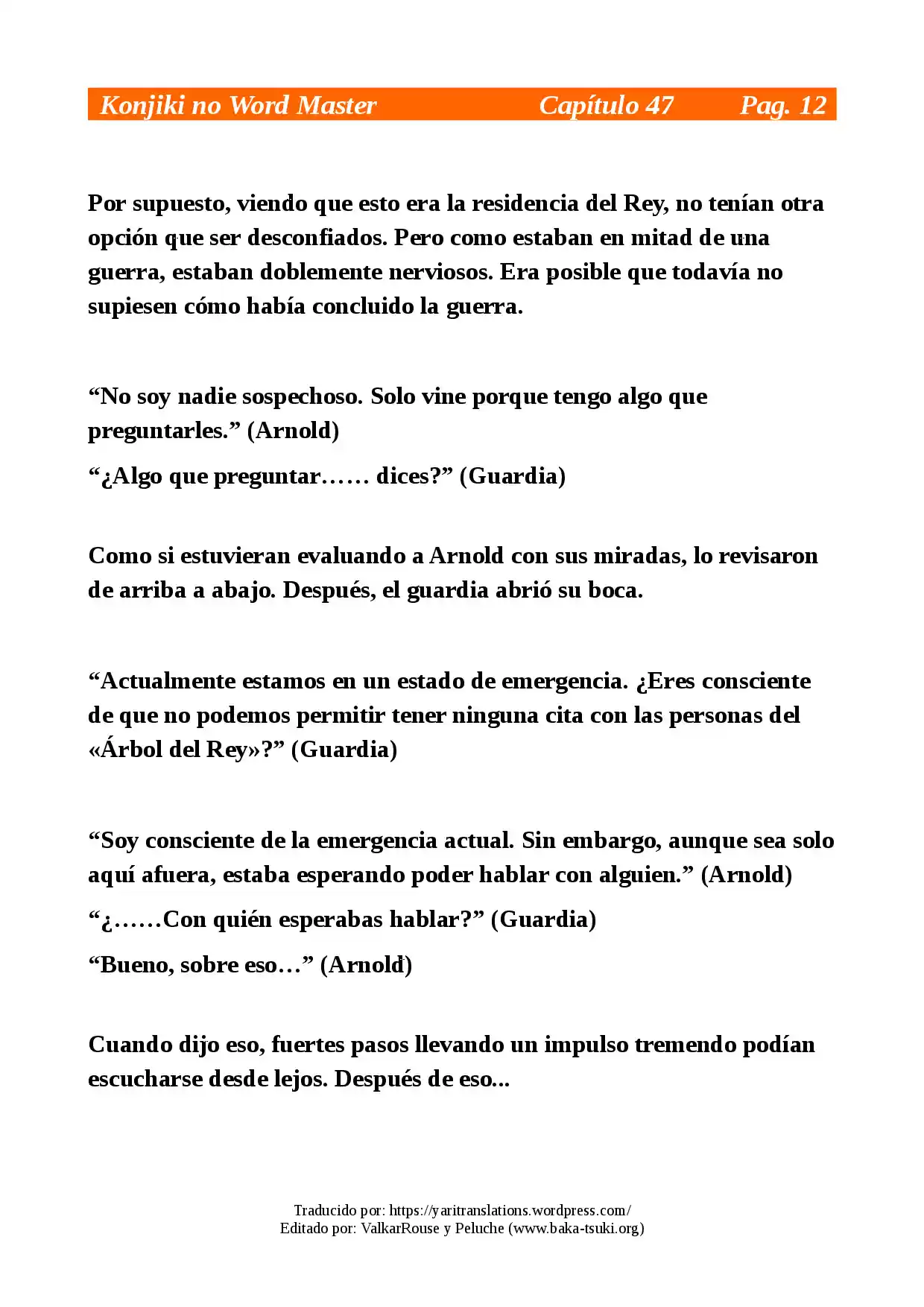 Konjiki No Word Master: Yuusha Yonin Ni Makikomareta Unique Cheat (novela) - Capítulo 47 - Página 12 - LectorTMOo
