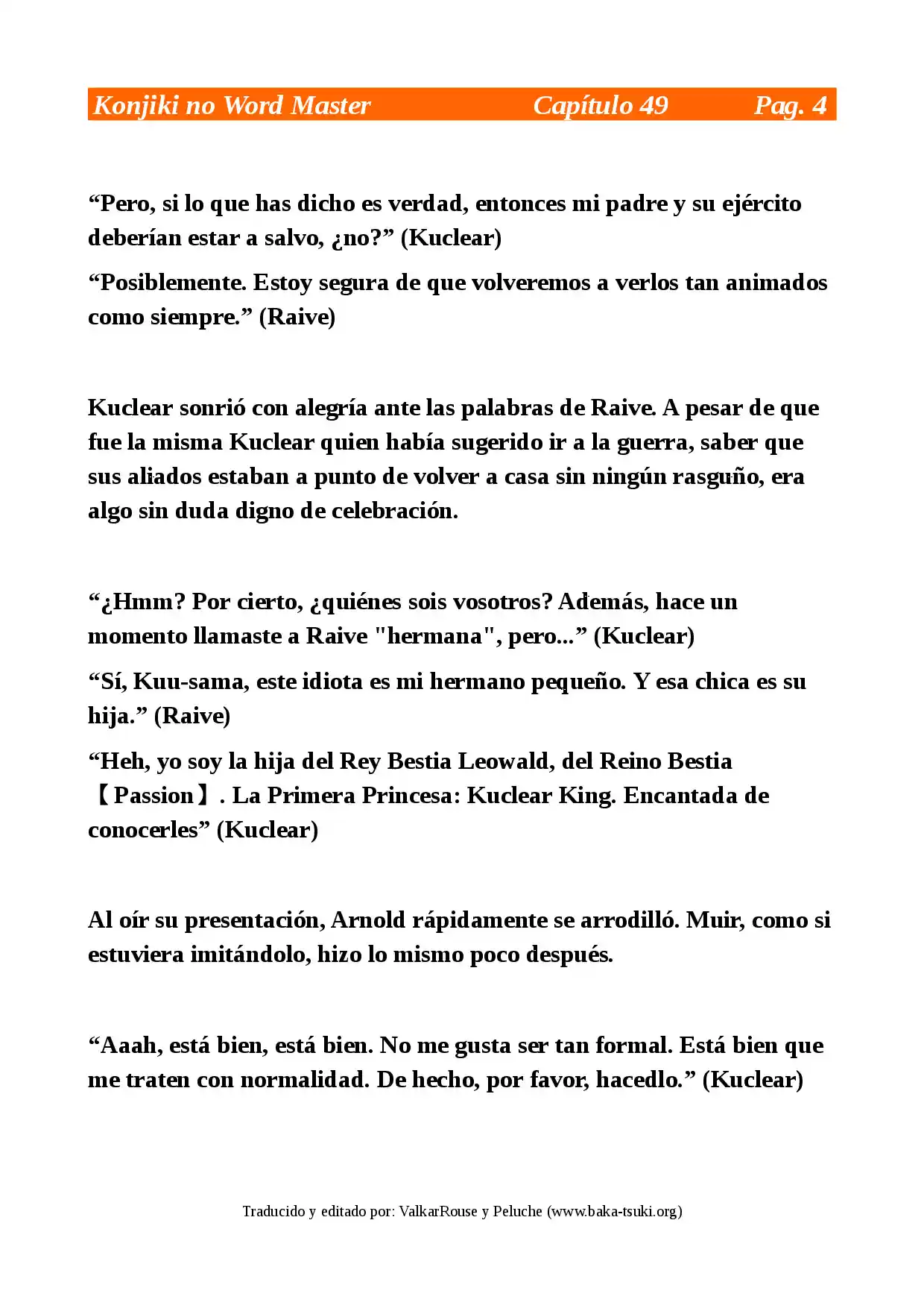 Konjiki No Word Master: Yuusha Yonin Ni Makikomareta Unique Cheat (novela) - Capítulo 49 - Página 4 - LectorTMOo