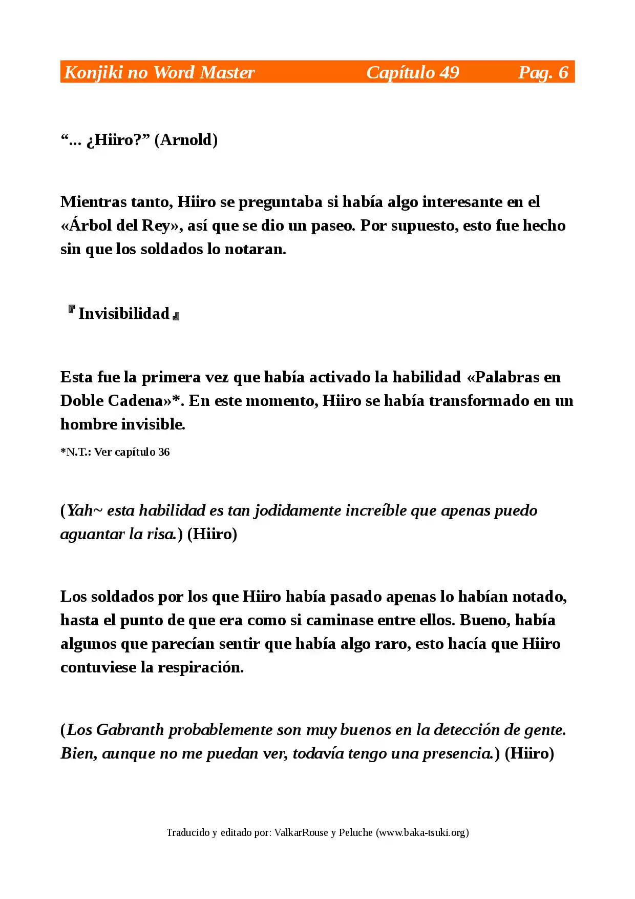 Konjiki No Word Master: Yuusha Yonin Ni Makikomareta Unique Cheat (novela) - Capítulo 49 - Página 6 - LectorTMOo