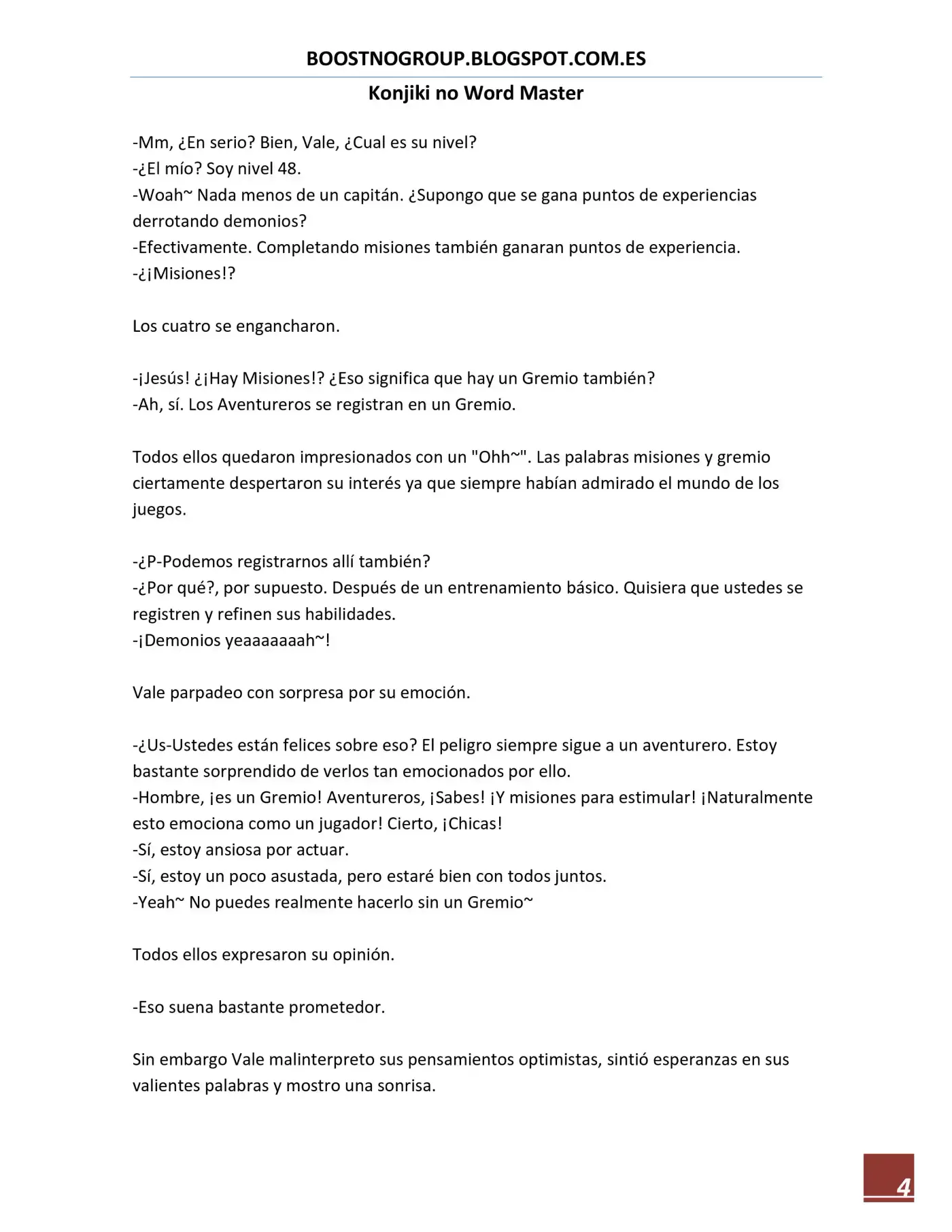 Konjiki No Word Master: Yuusha Yonin Ni Makikomareta Unique Cheat (novela) - Capítulo 5 - Página 5 - LectorTMOo