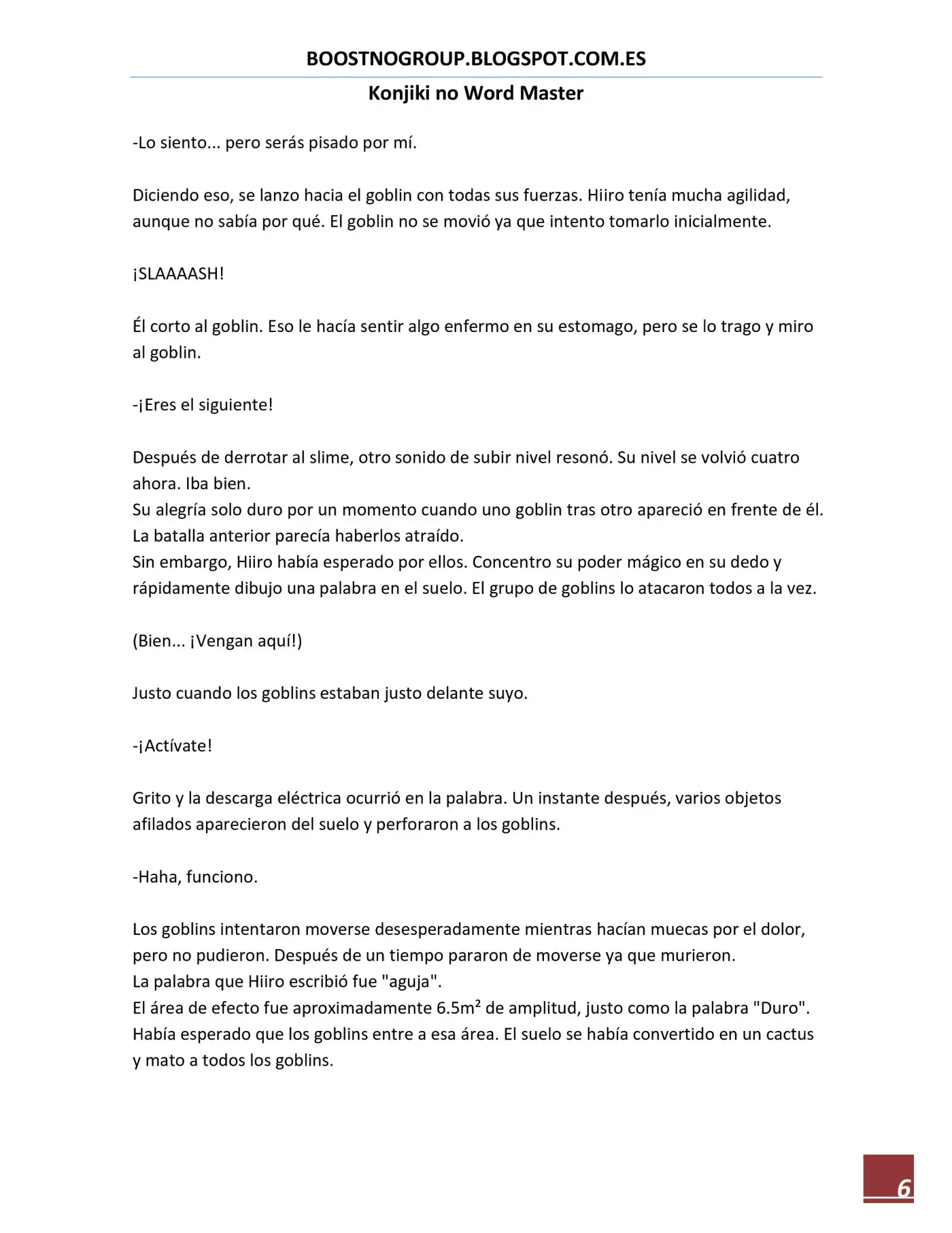 Konjiki No Word Master: Yuusha Yonin Ni Makikomareta Unique Cheat (novela) - Capítulo 6 - Página 7 - LectorTMOo