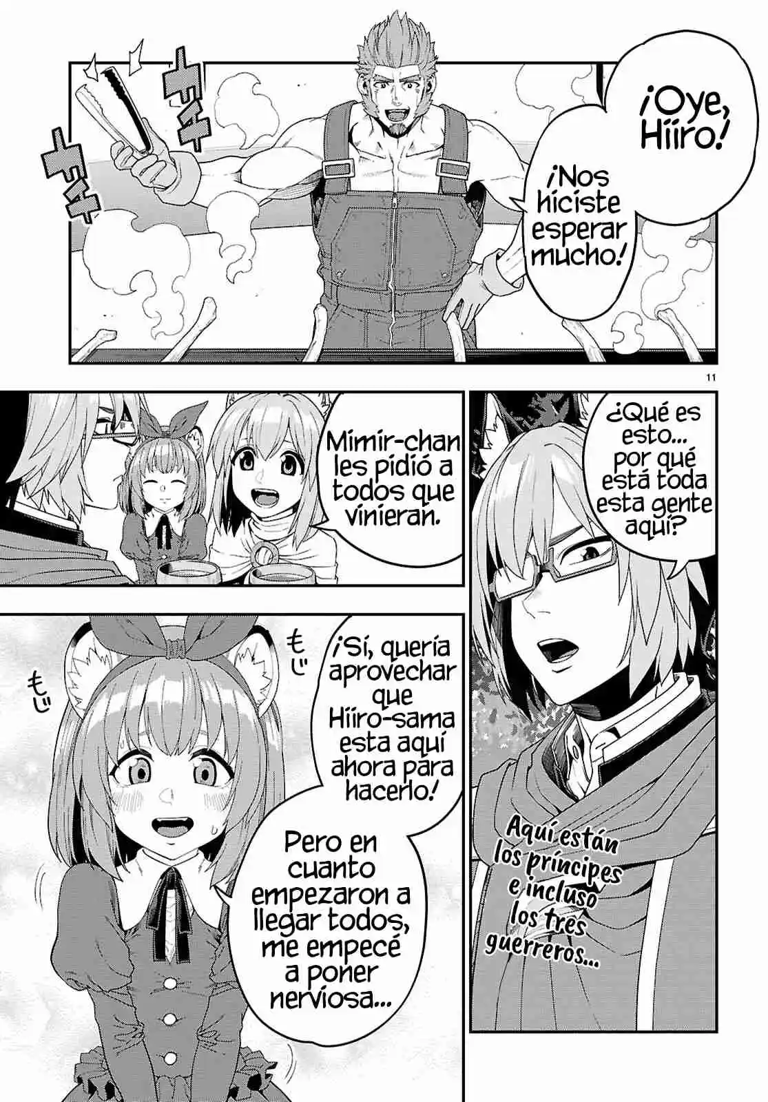 Konjiki No Word Master: Yuusha Yonin Ni Makikomareta Unique Cheat - Capítulo 110 - Página 12 - LectorTMOo