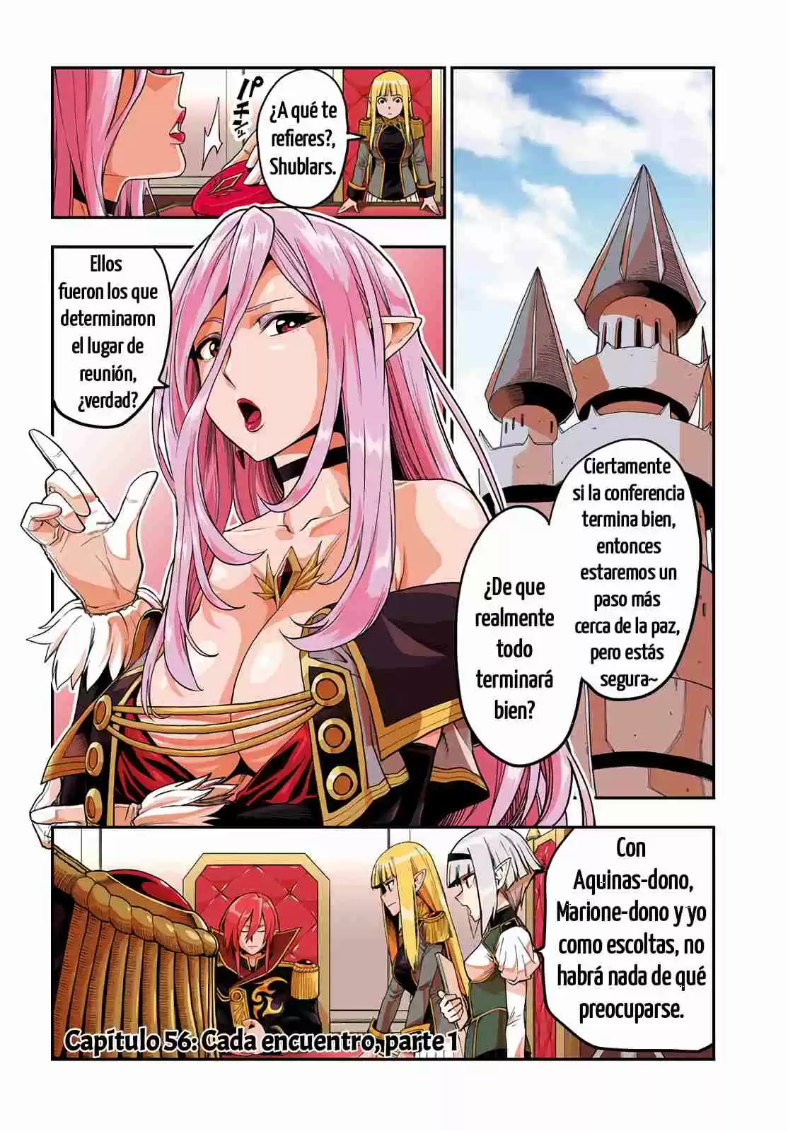 Konjiki No Word Master: Yuusha Yonin Ni Makikomareta Unique Cheat - Capítulo 56 - Página 2 - LectorTMOo