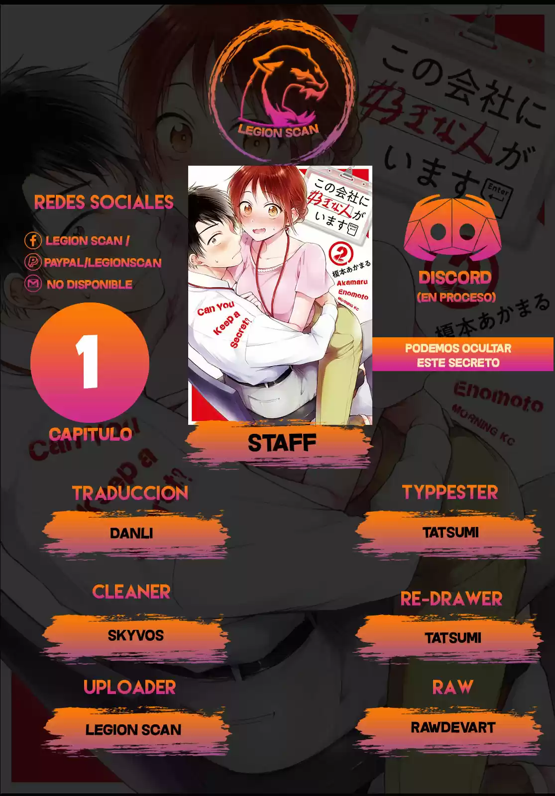 Kono Kaisha Ni Suki Na Hito Ga Imasu - Capítulo 10 - Página 1 - LectorTMOo