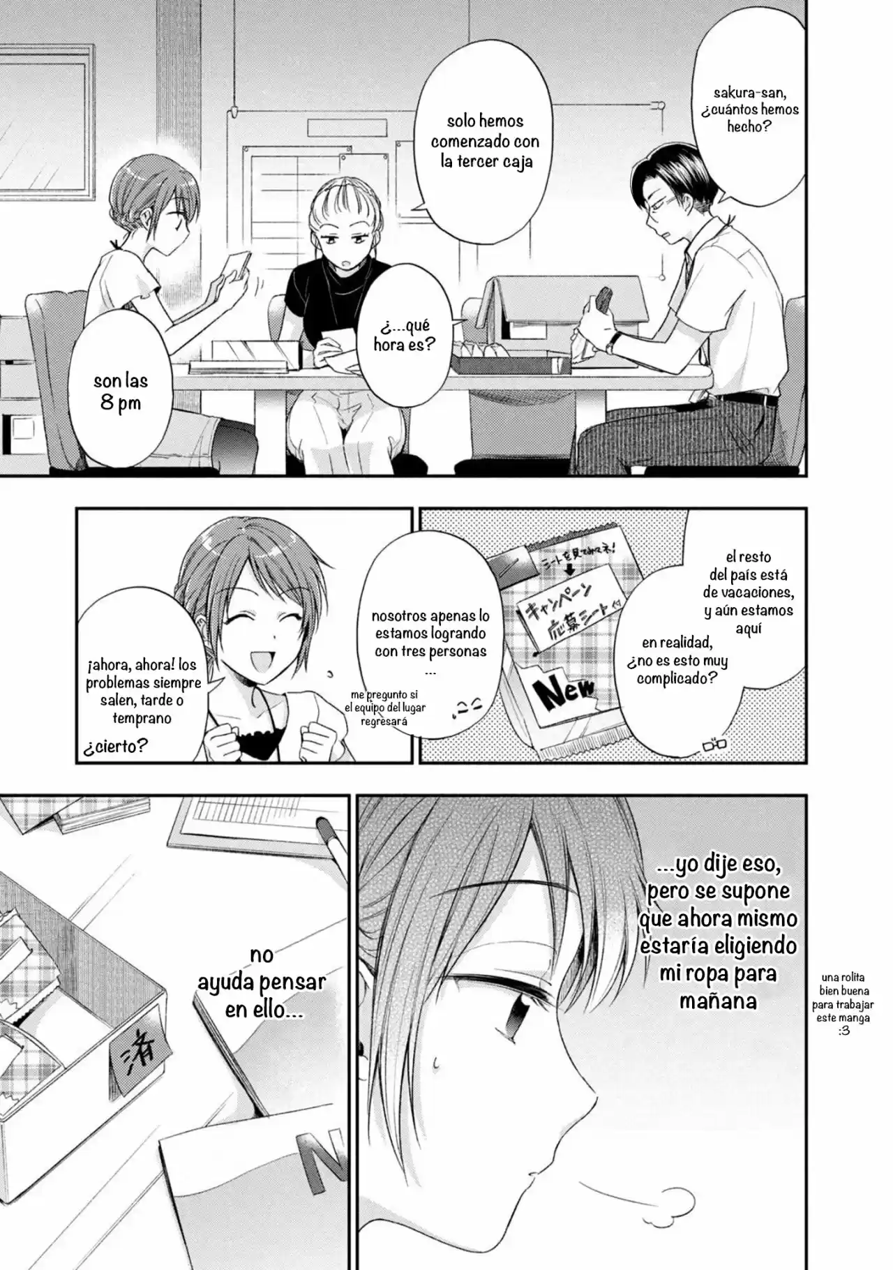 Kono Kaisha Ni Suki Na Hito Ga Imasu - Capítulo 16 - Página 8 - LectorTMOo