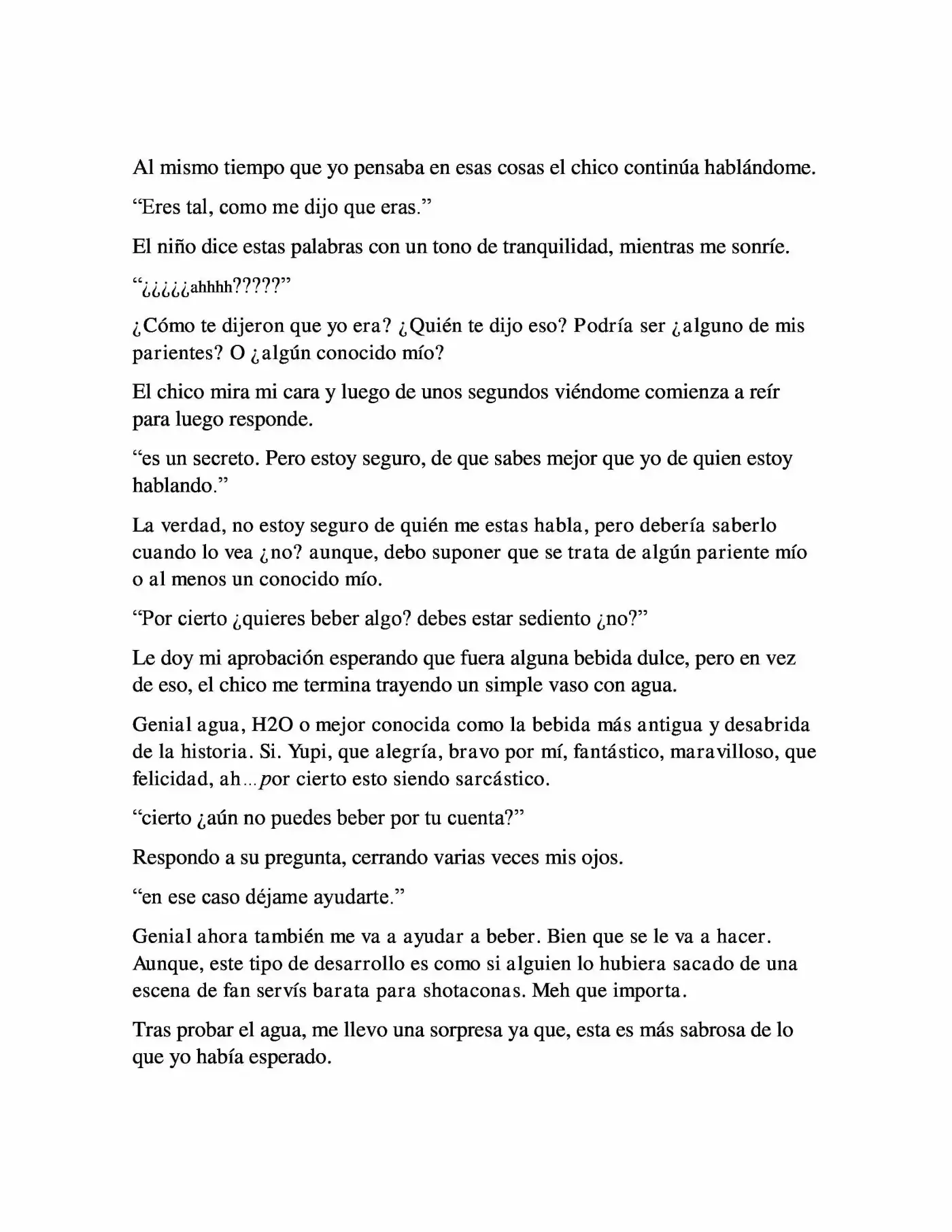 Kono Monogatari Wa Owari Ga Nai Koto (Novela) - Capítulo 1 - Página 8 - LectorTMOo