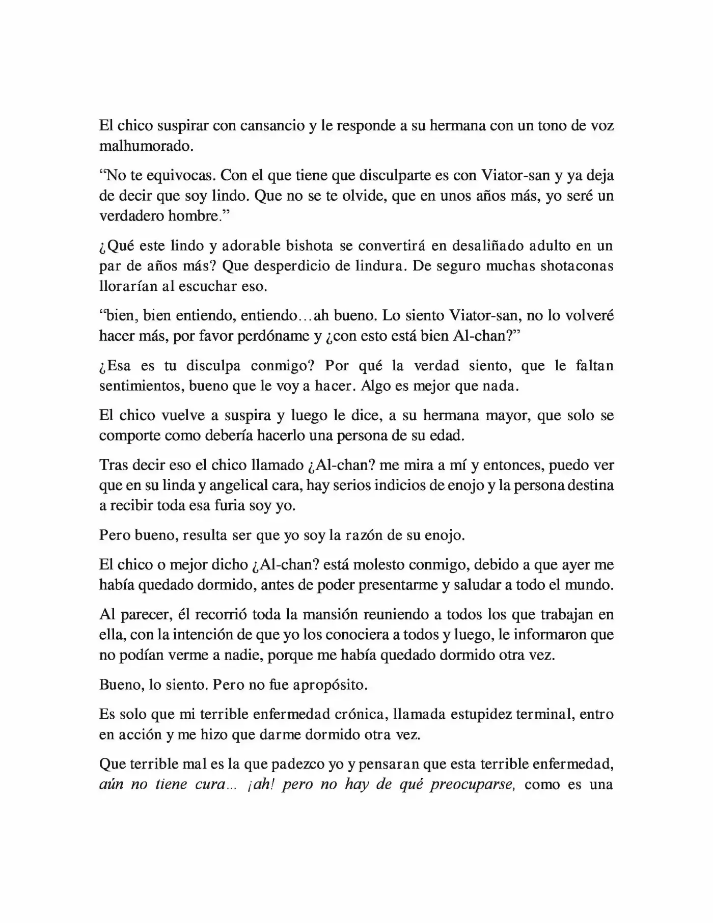 Kono Monogatari Wa Owari Ga Nai Koto (Novela) - Capítulo 2 - Página 7 - LectorTMOo