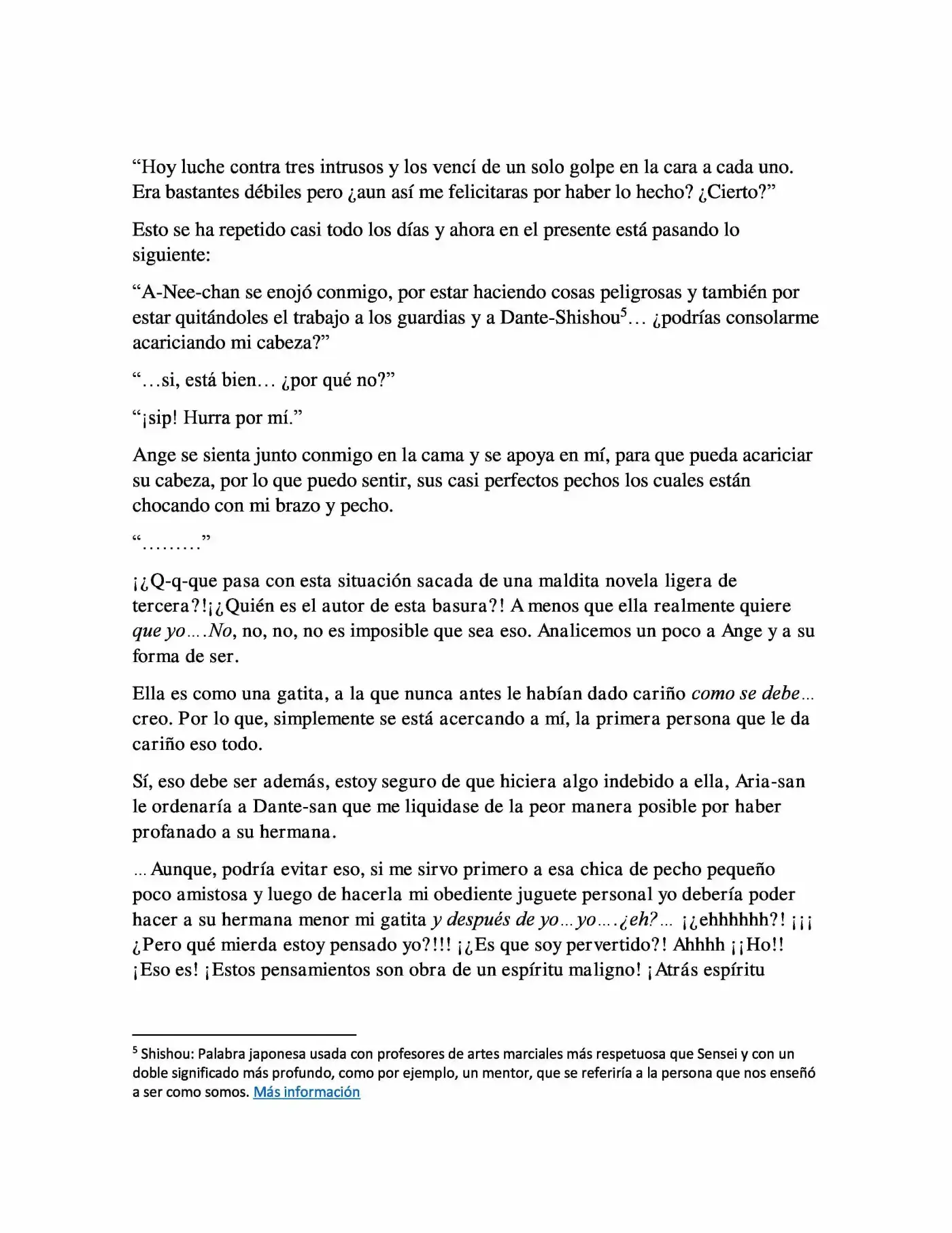 Kono Monogatari Wa Owari Ga Nai Koto (Novela) - Capítulo 4 - Página 9 - LectorTMOo