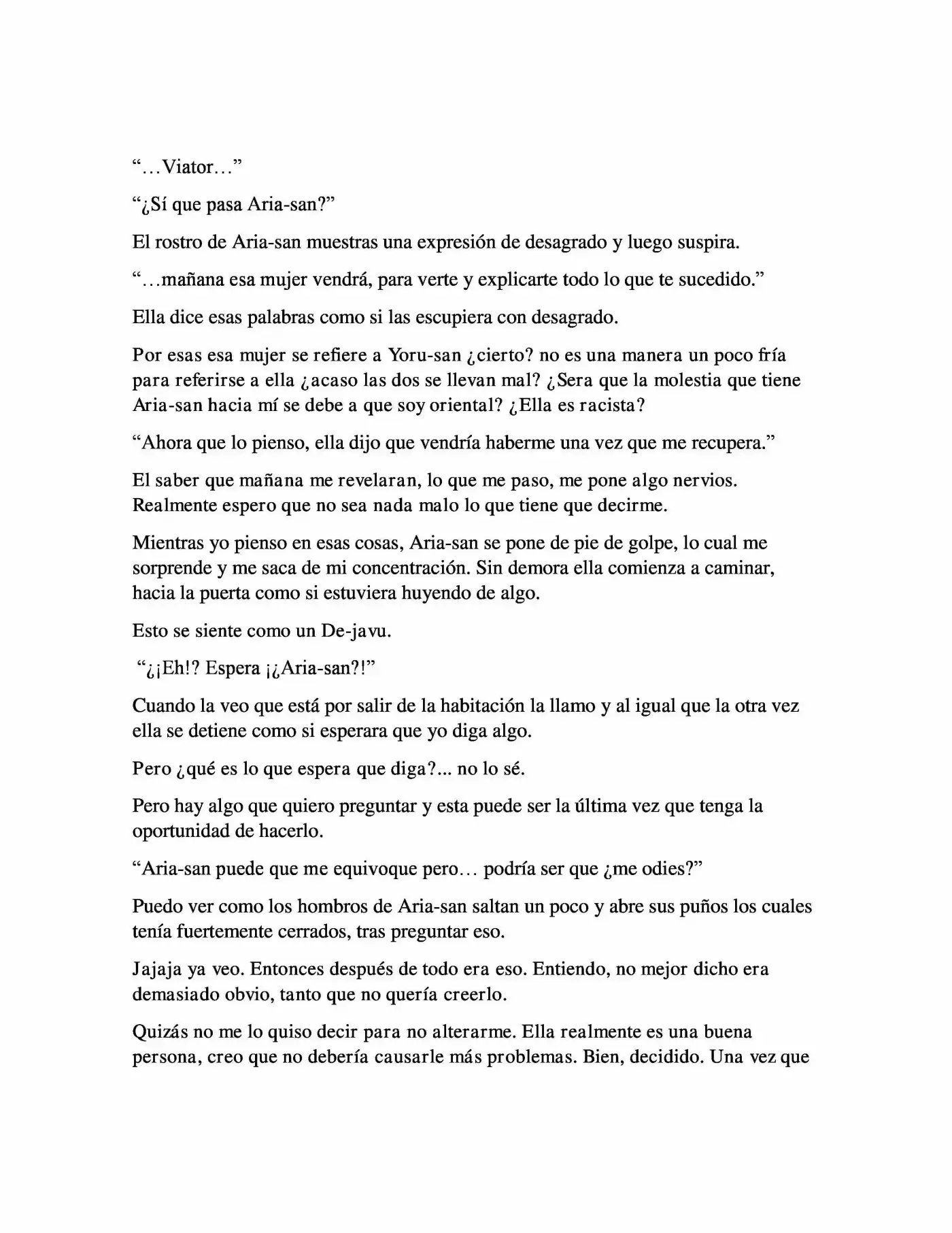Kono Monogatari Wa Owari Ga Nai Koto (Novela) - Capítulo 4 - Página 15 - LectorTMOo