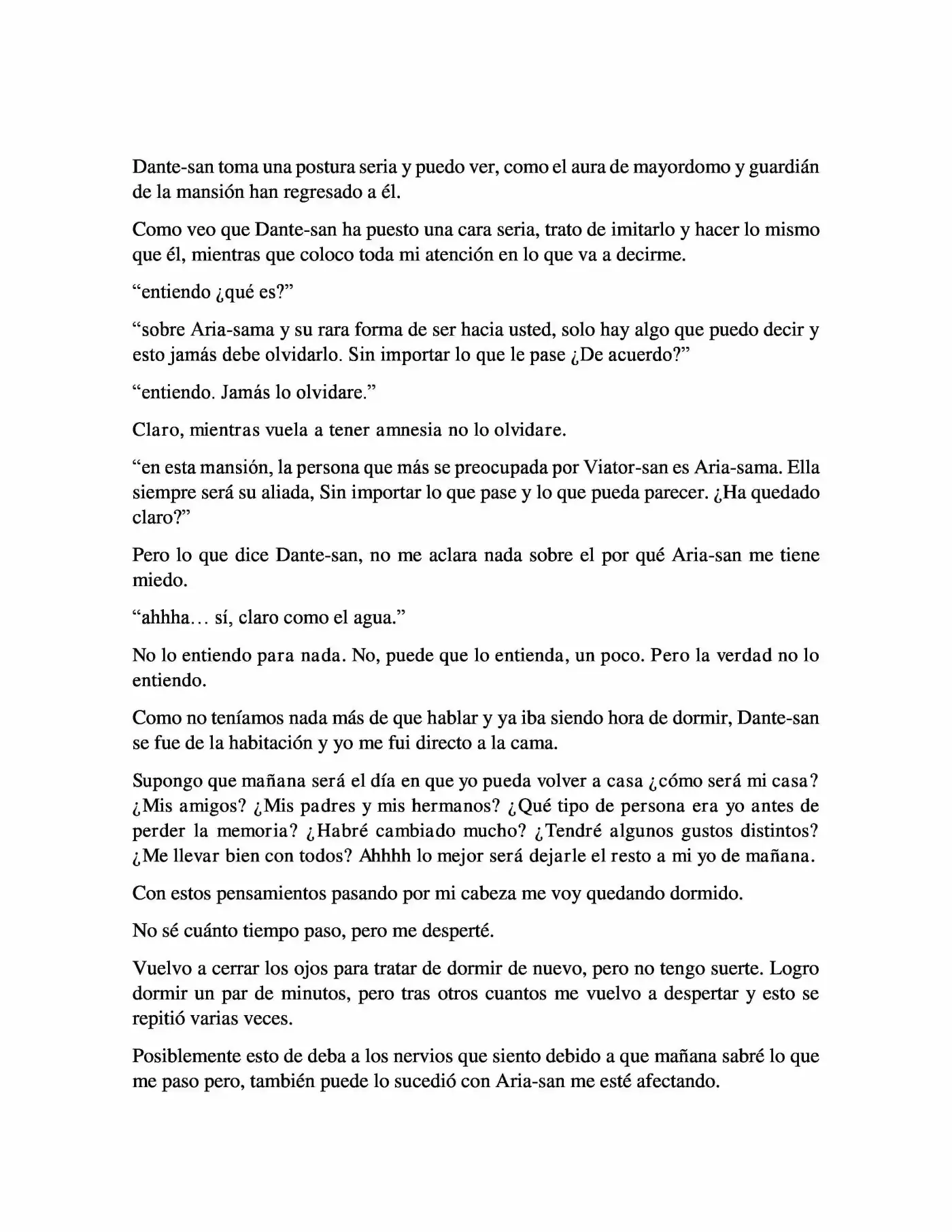 Kono Monogatari Wa Owari Ga Nai Koto (Novela) - Capítulo 5 - Página 6 - LectorTMOo