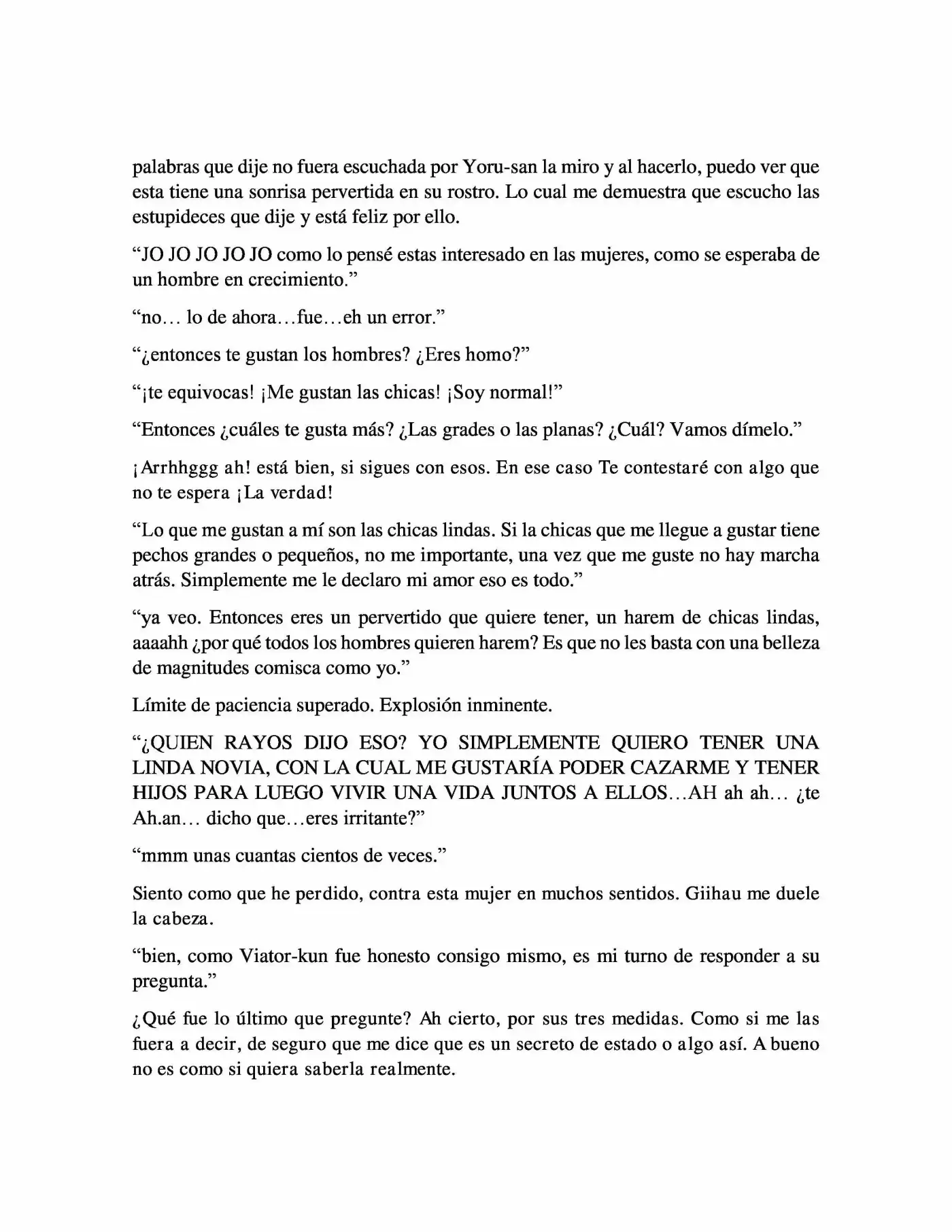 Kono Monogatari Wa Owari Ga Nai Koto (Novela) - Capítulo 6 - Página 5 - LectorTMOo